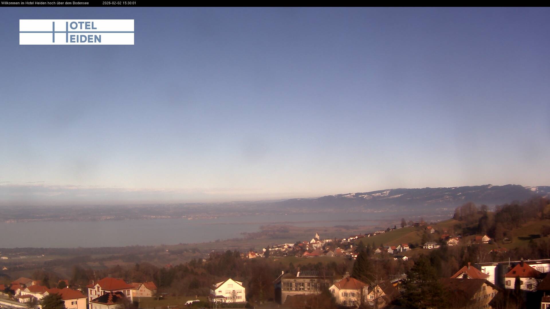 Archiv Foto Webcam Heiden - Blick über den Bodensee