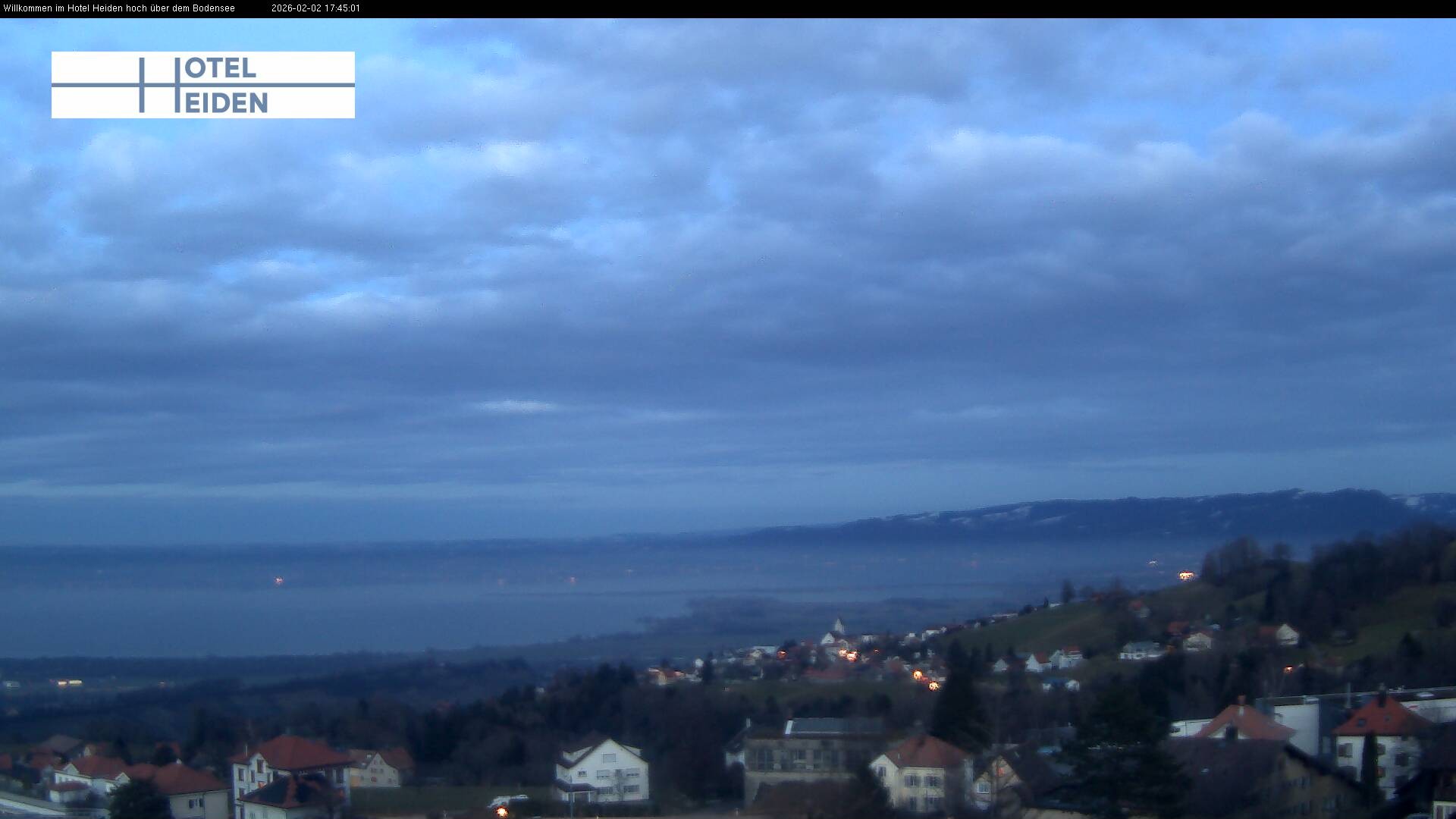Archiv Foto Webcam Heiden - Blick über den Bodensee
