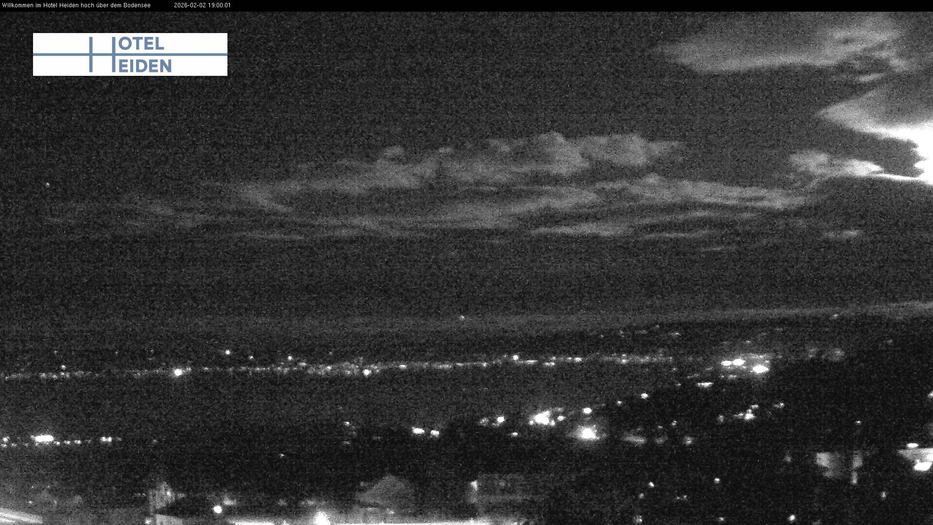 Archiv Foto Webcam Heiden - Blick über den Bodensee