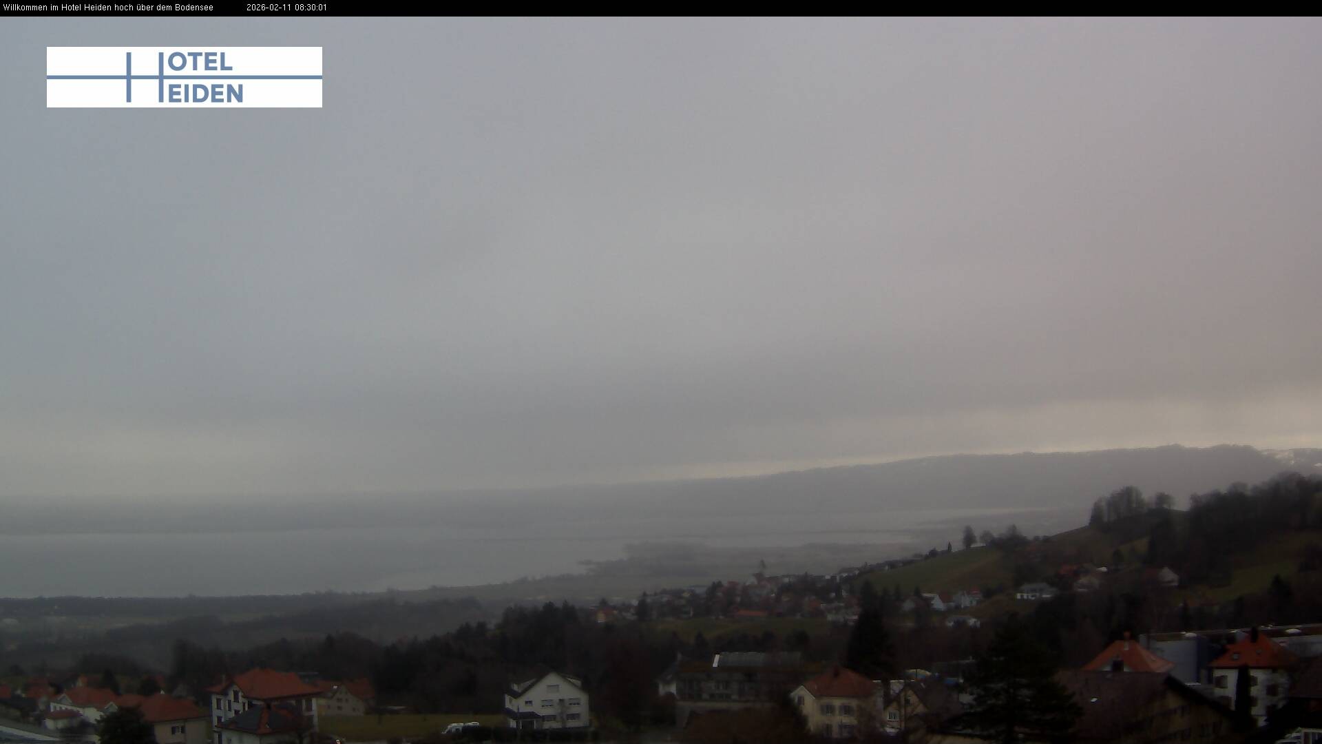 Archiv Foto Webcam Heiden - Blick über den Bodensee