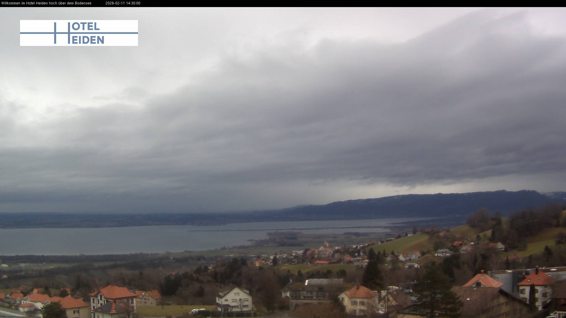 Archiv Foto Webcam Heiden - Blick über den Bodensee