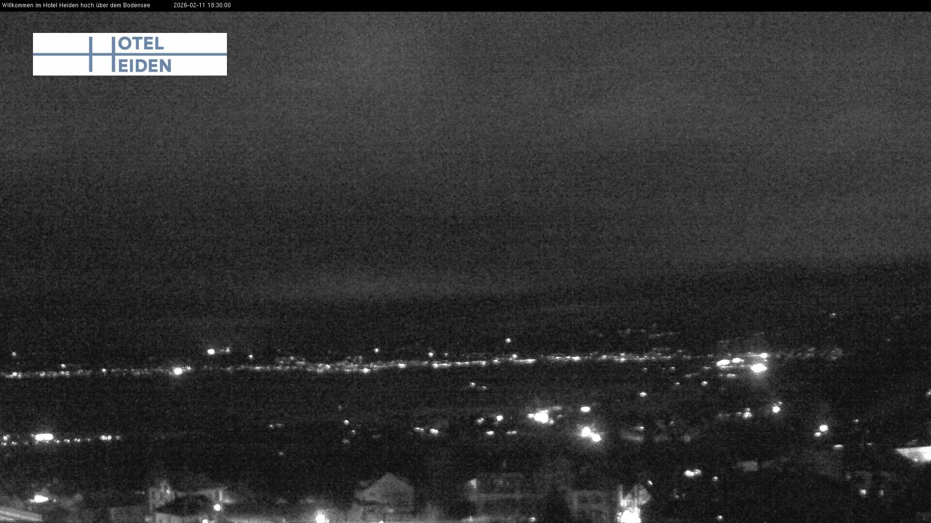 Archiv Foto Webcam Heiden - Blick über den Bodensee