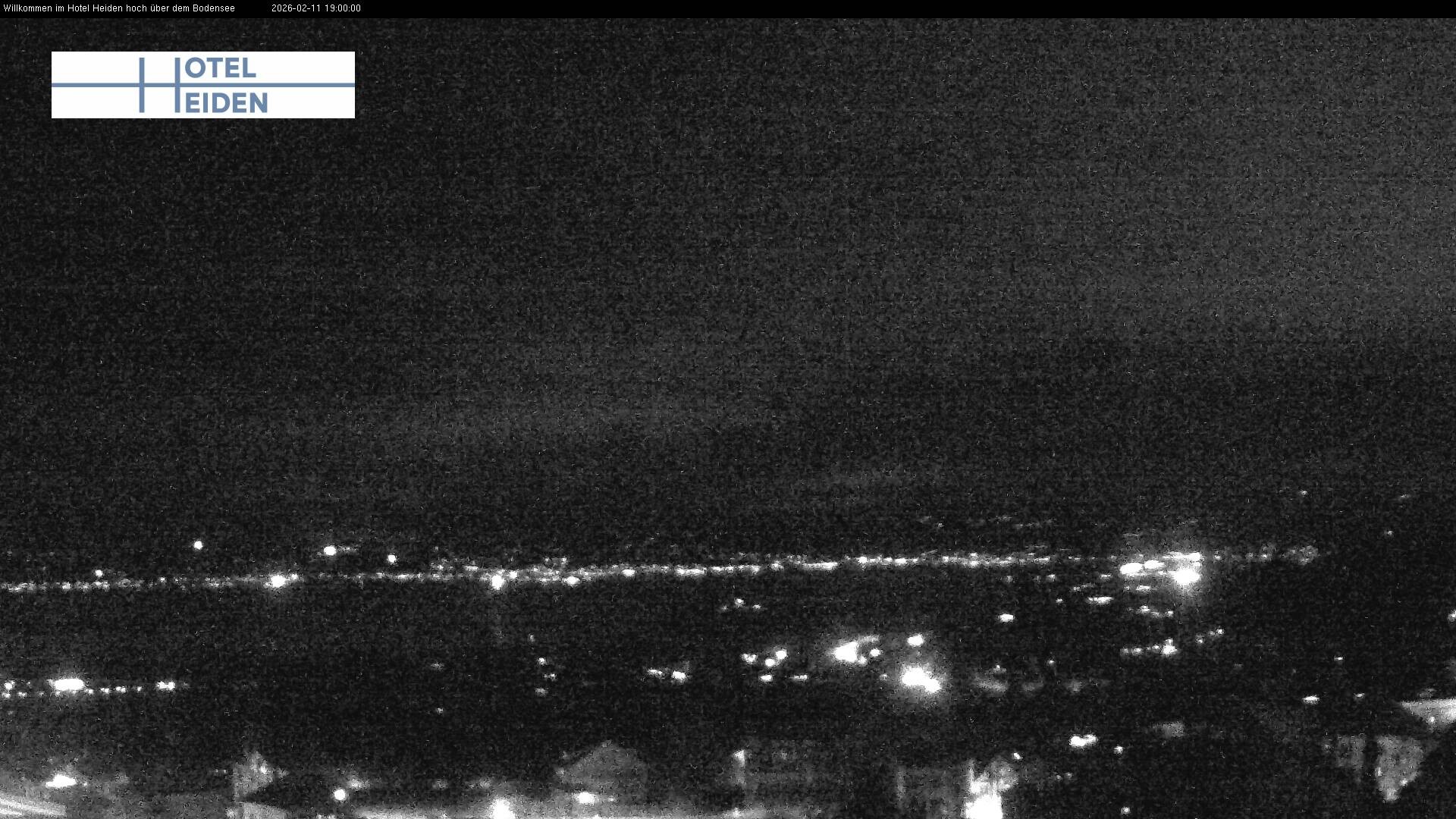 Archiv Foto Webcam Heiden - Blick über den Bodensee