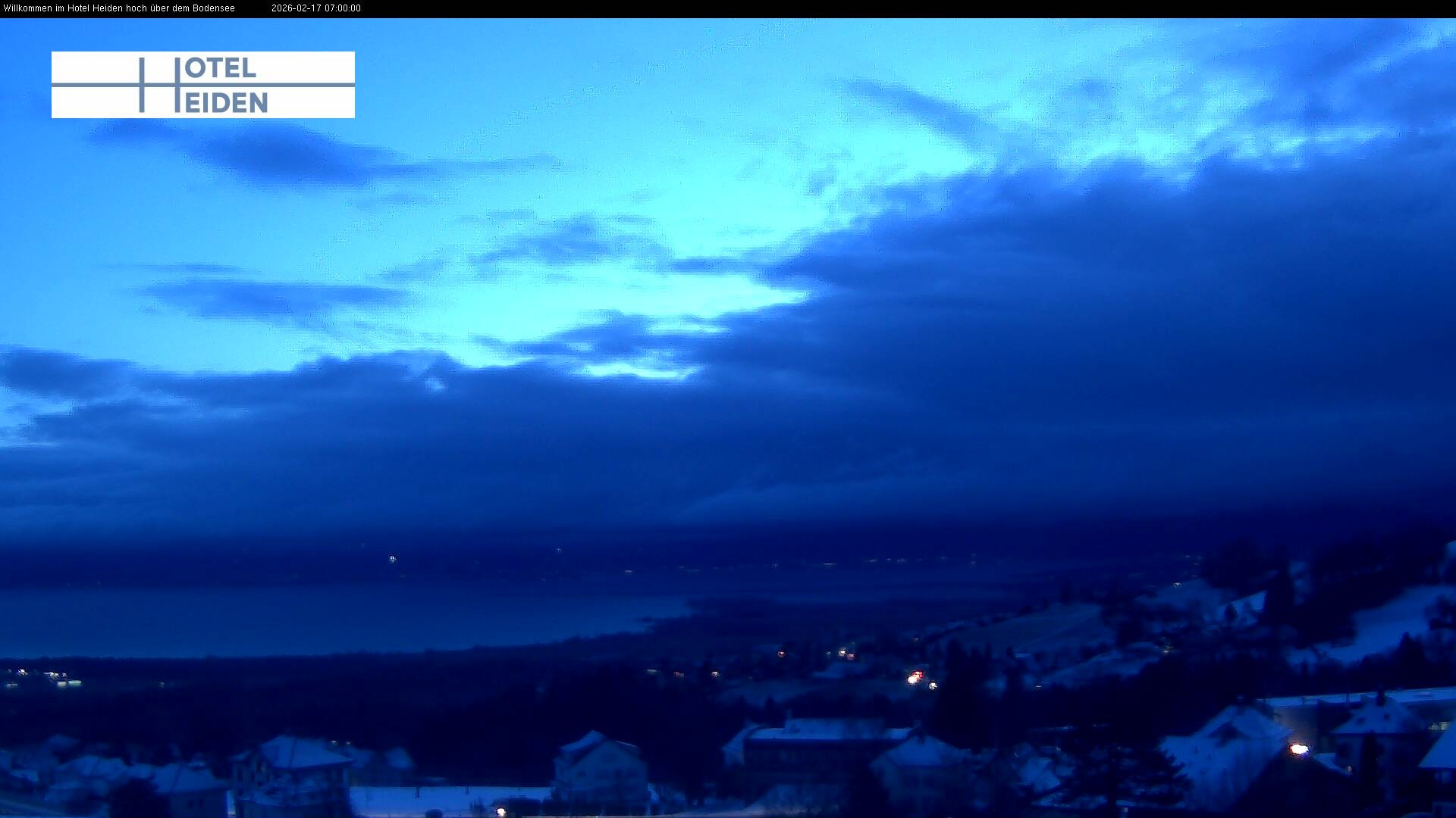 Archiv Foto Webcam Heiden - Blick über den Bodensee