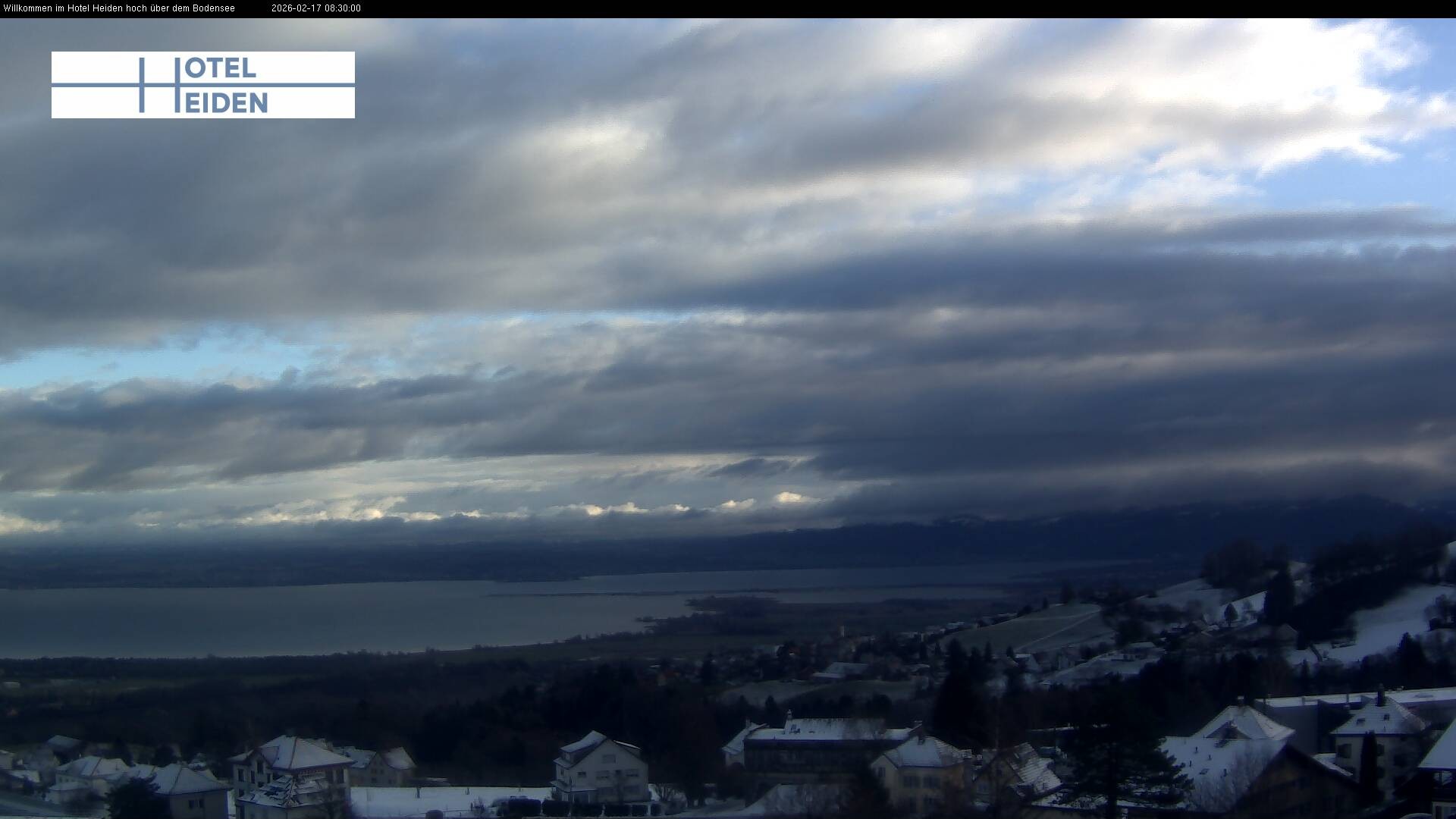 Archiv Foto Webcam Heiden - Blick über den Bodensee