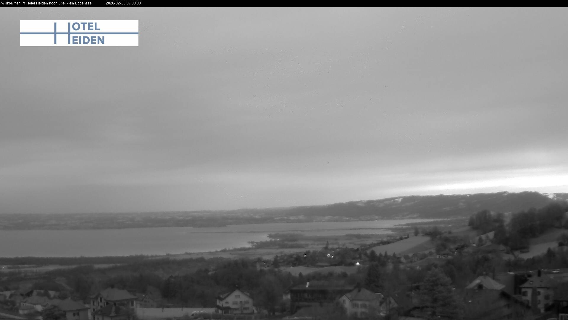Archiv Foto Webcam Heiden - Blick über den Bodensee
