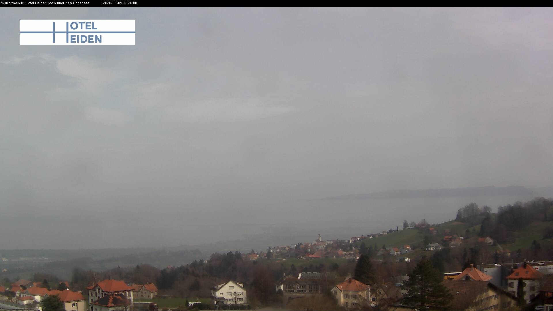 Archiv Foto Webcam Heiden - Blick über den Bodensee