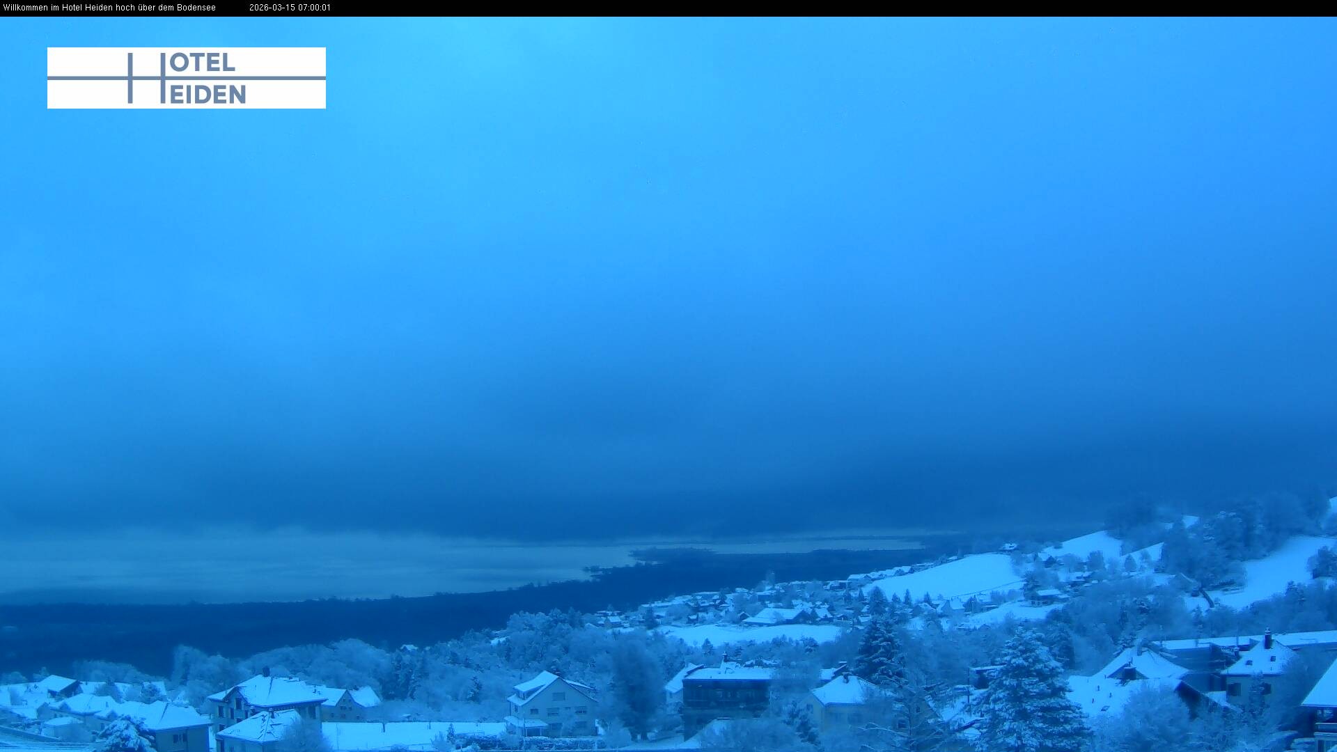 Archiv Foto Webcam Heiden - Blick über den Bodensee