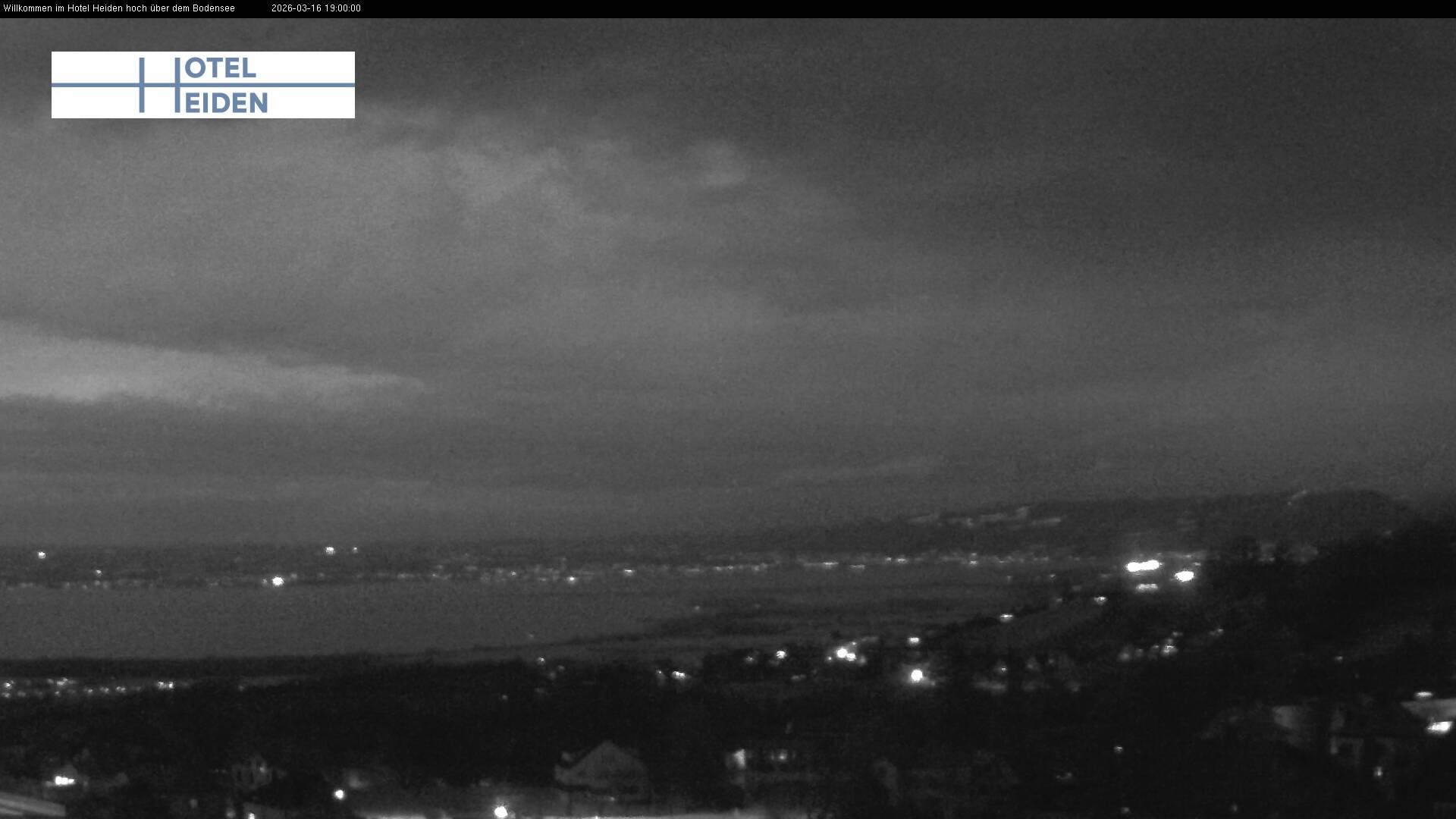 Archiv Foto Webcam Heiden - Blick über den Bodensee