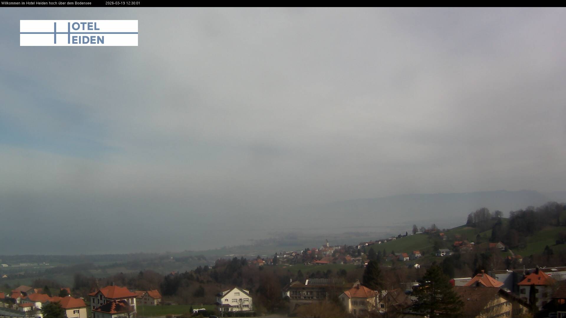 Archiv Foto Webcam Heiden - Blick über den Bodensee