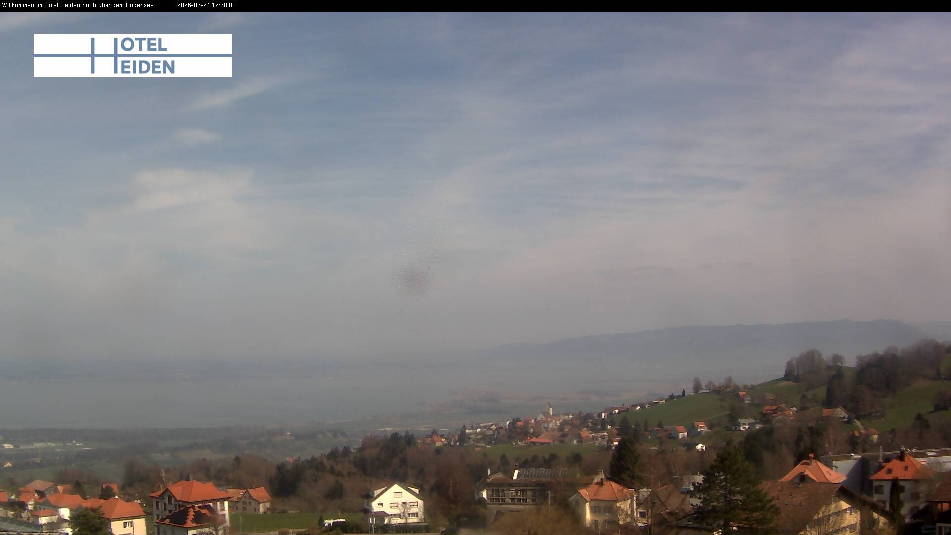 Archiv Foto Webcam Heiden - Blick über den Bodensee