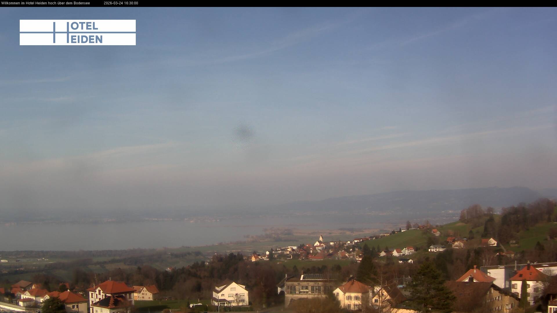 Archiv Foto Webcam Heiden - Blick über den Bodensee