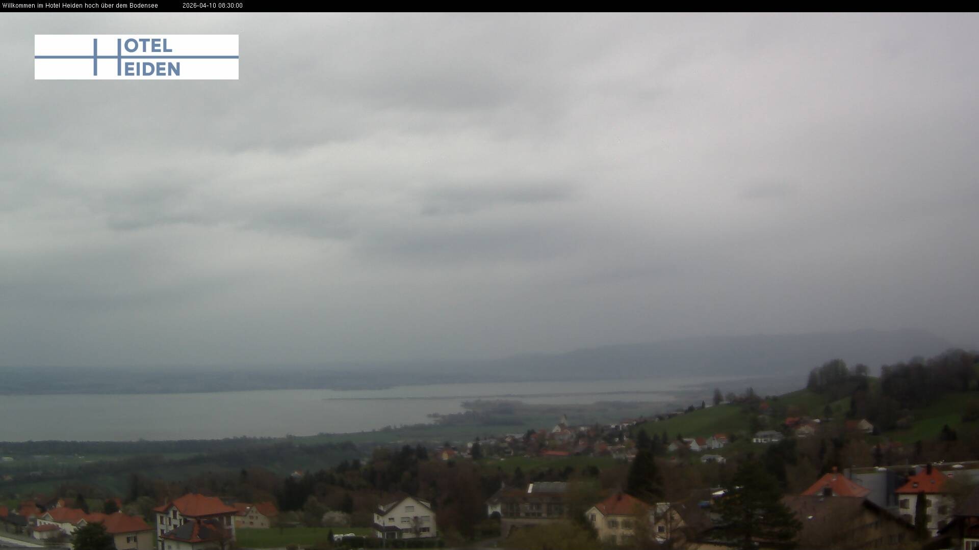 Archiv Foto Webcam Heiden - Blick über den Bodensee