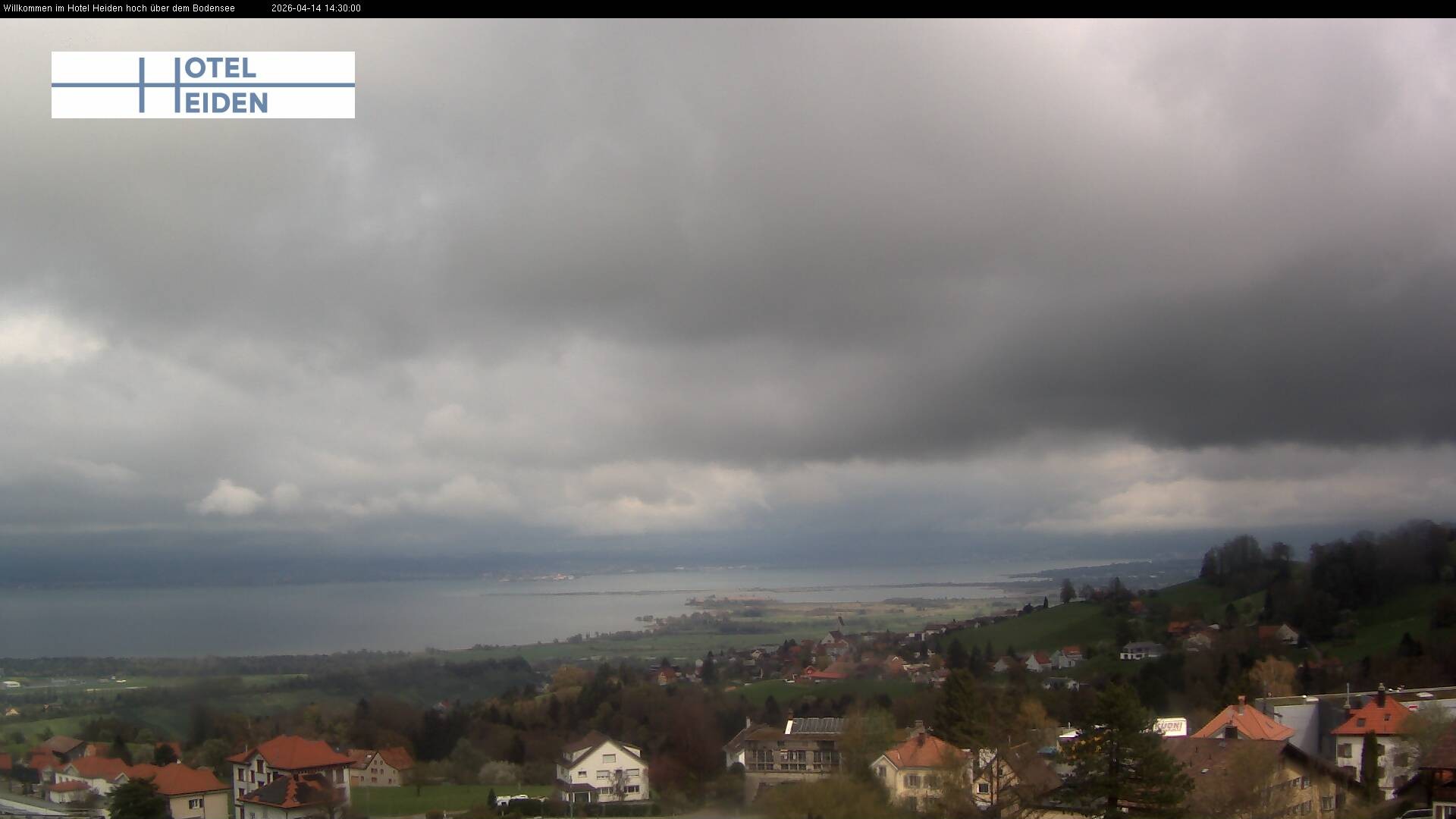 Archiv Foto Webcam Heiden - Blick über den Bodensee