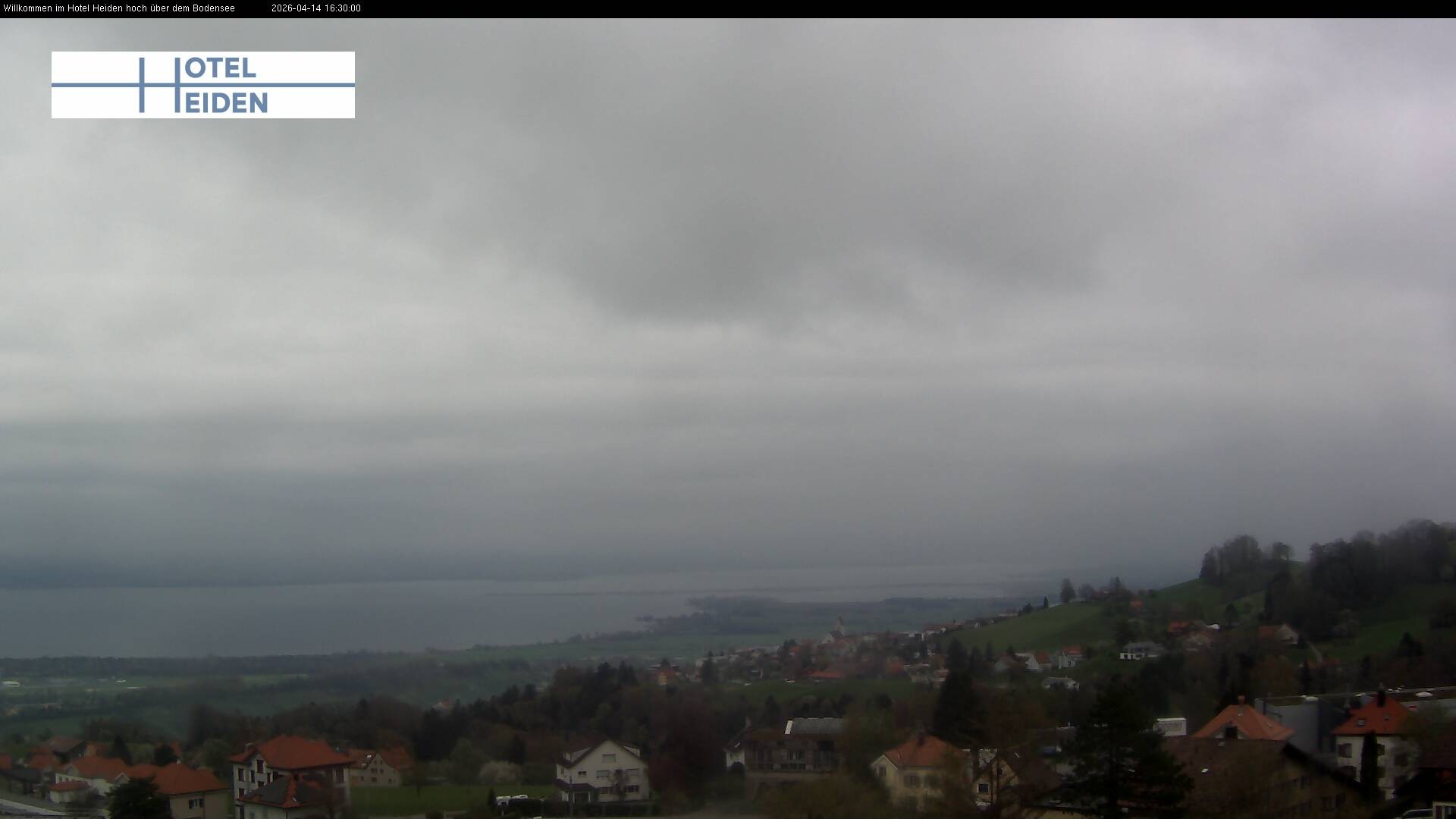 Archiv Foto Webcam Heiden - Blick über den Bodensee