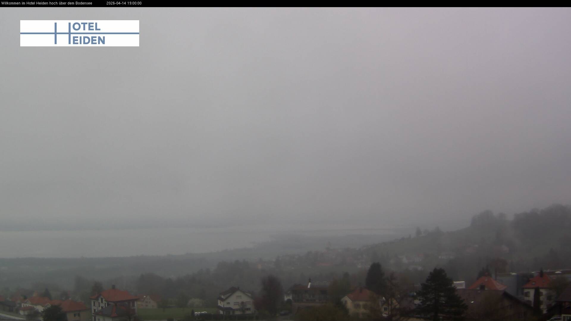 Archiv Foto Webcam Heiden - Blick über den Bodensee
