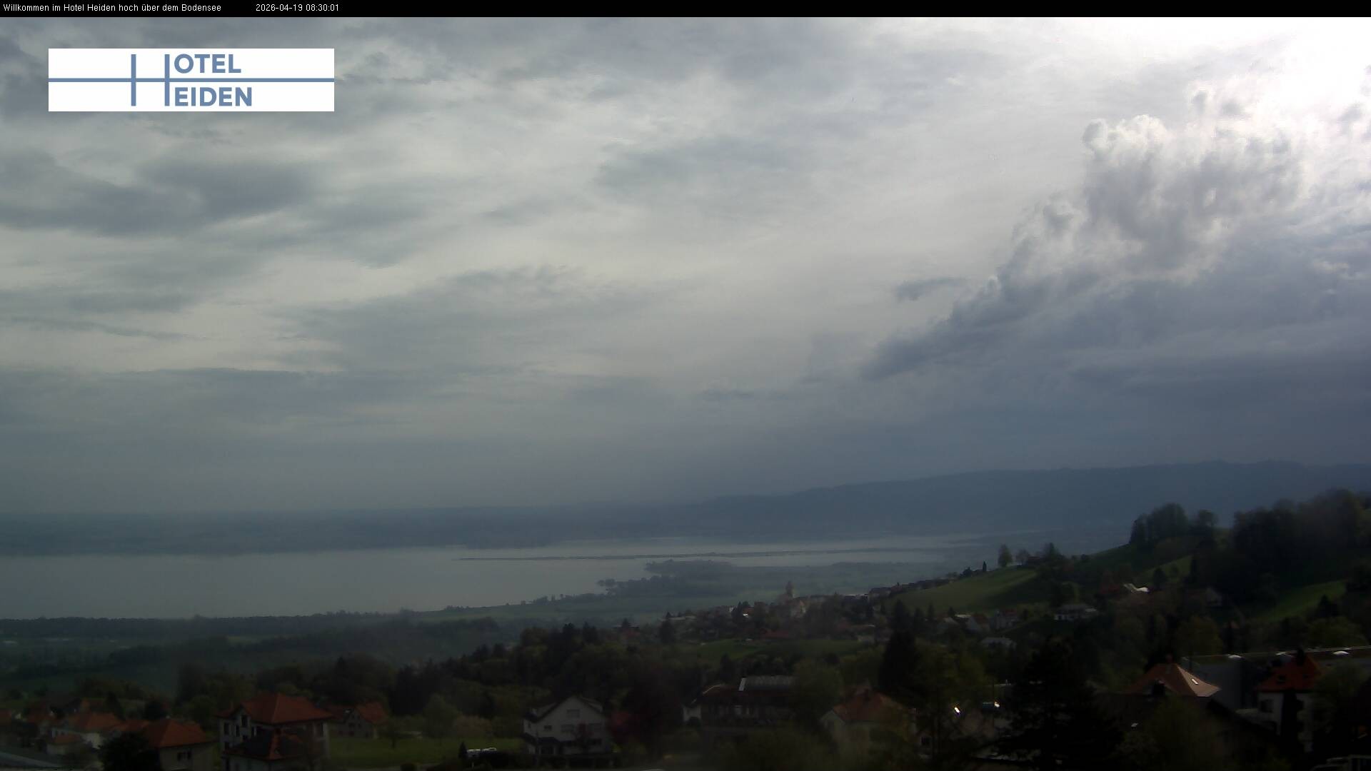 Archiv Foto Webcam Heiden - Blick über den Bodensee