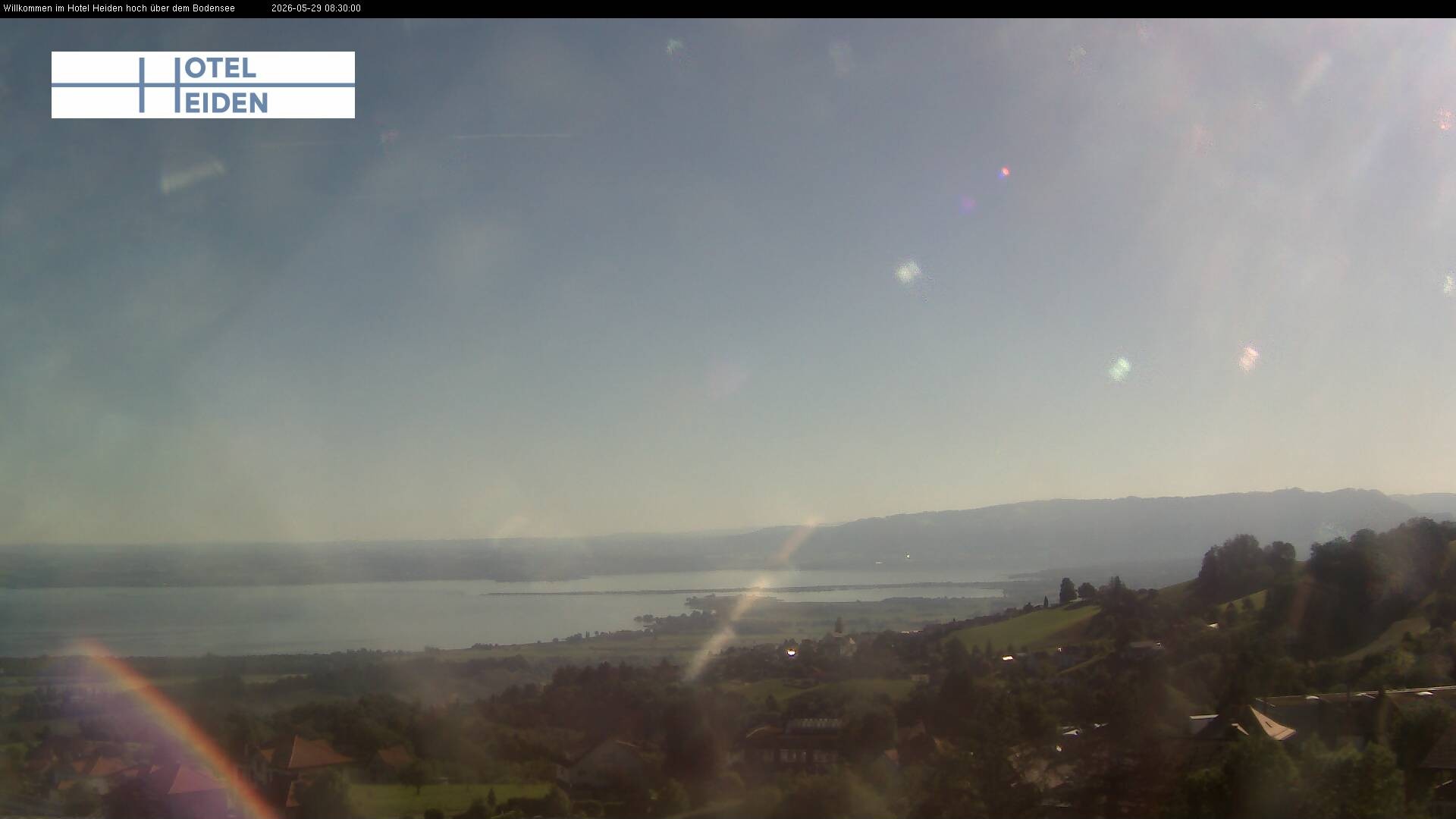 Archiv Foto Webcam Heiden - Blick über den Bodensee
