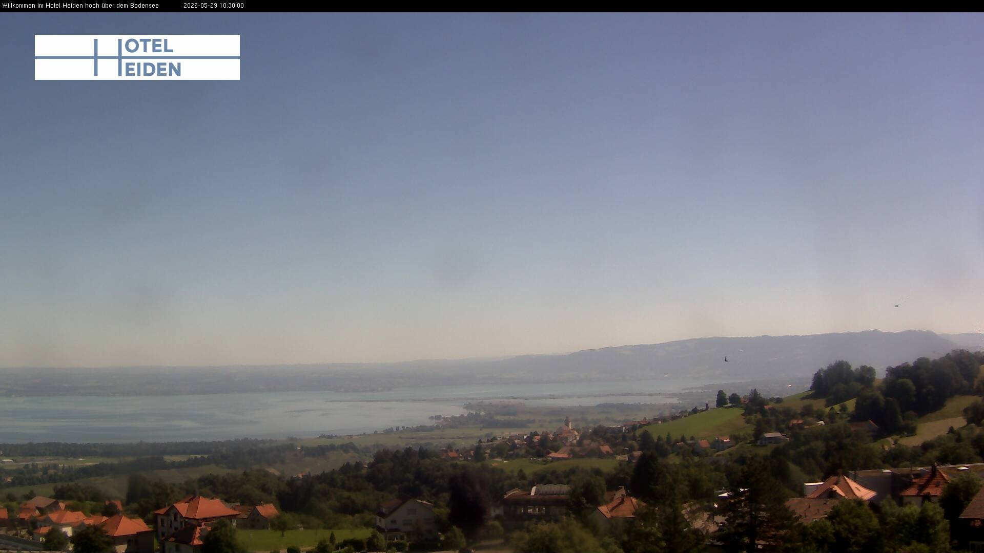 Archiv Foto Webcam Heiden - Blick über den Bodensee