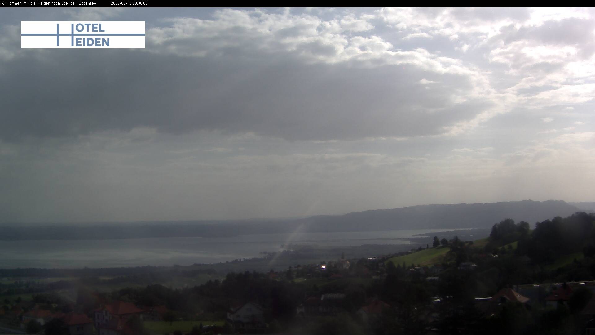 Archiv Foto Webcam Heiden - Blick über den Bodensee