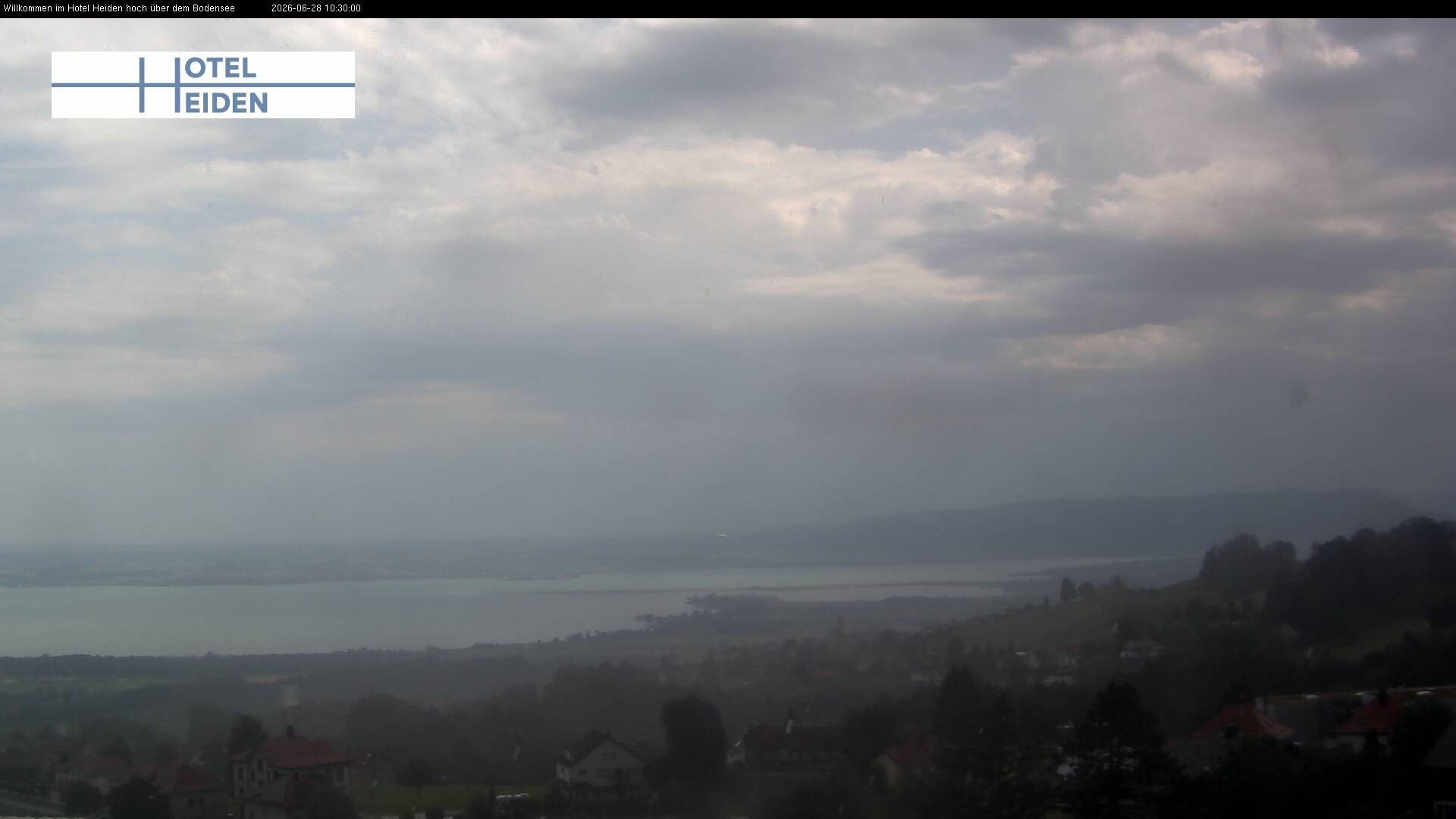 Archiv Foto Webcam Heiden - Blick über den Bodensee