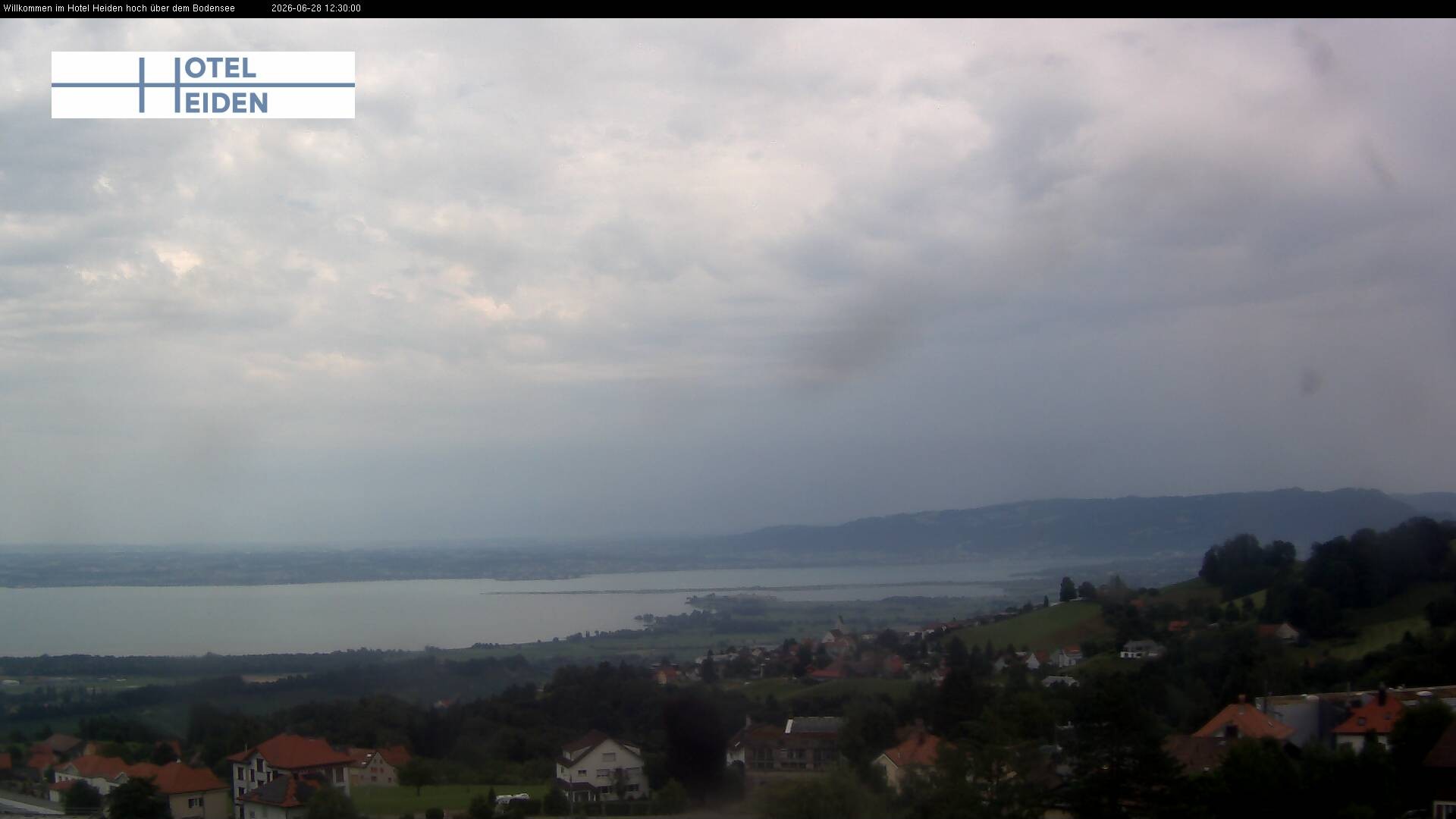 Archiv Foto Webcam Heiden - Blick über den Bodensee