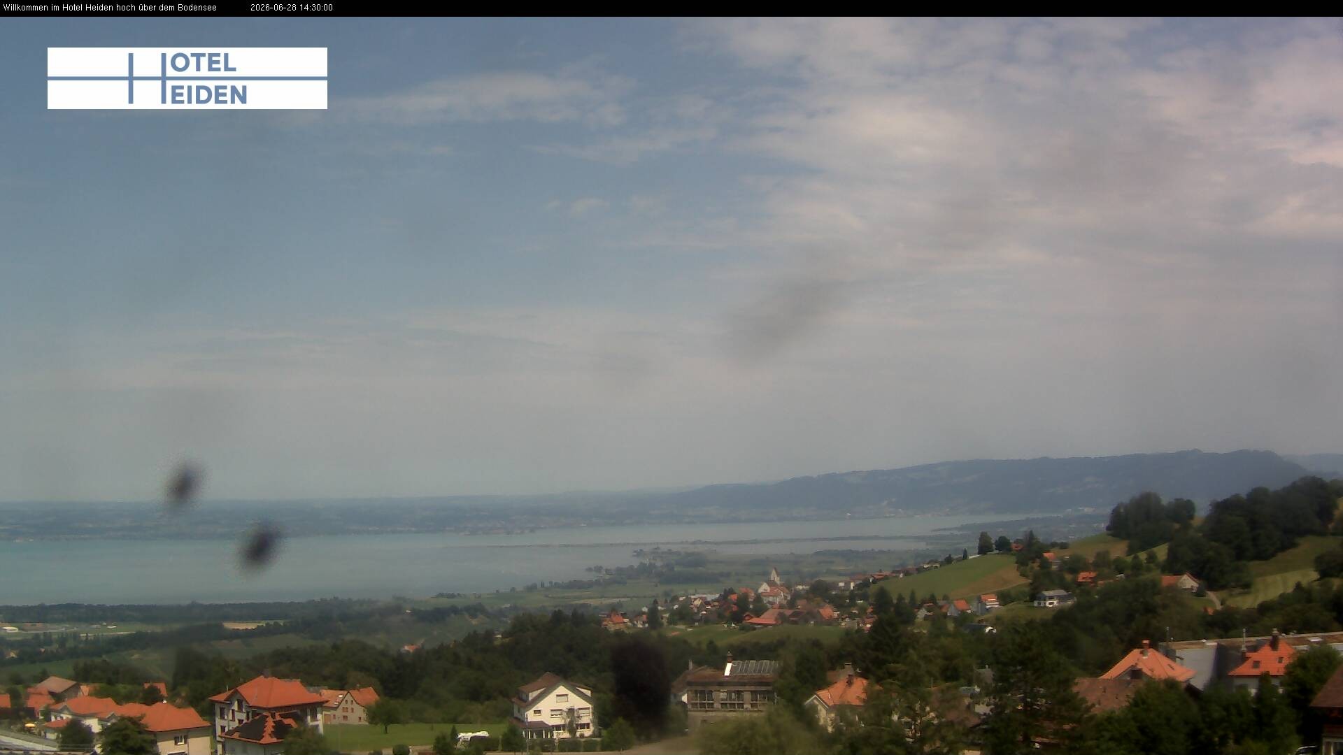Archiv Foto Webcam Heiden - Blick über den Bodensee