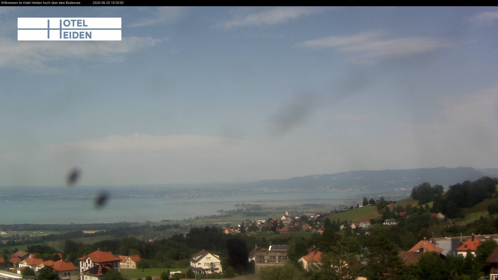 Archiv Foto Webcam Heiden - Blick über den Bodensee