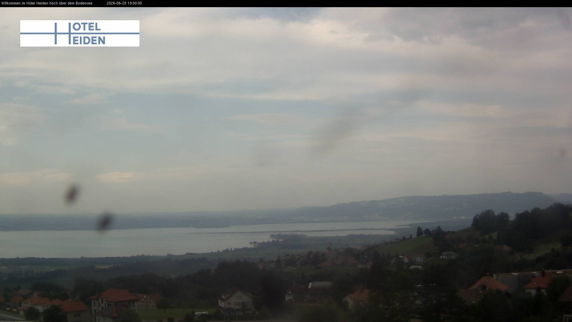 Archiv Foto Webcam Heiden - Blick über den Bodensee