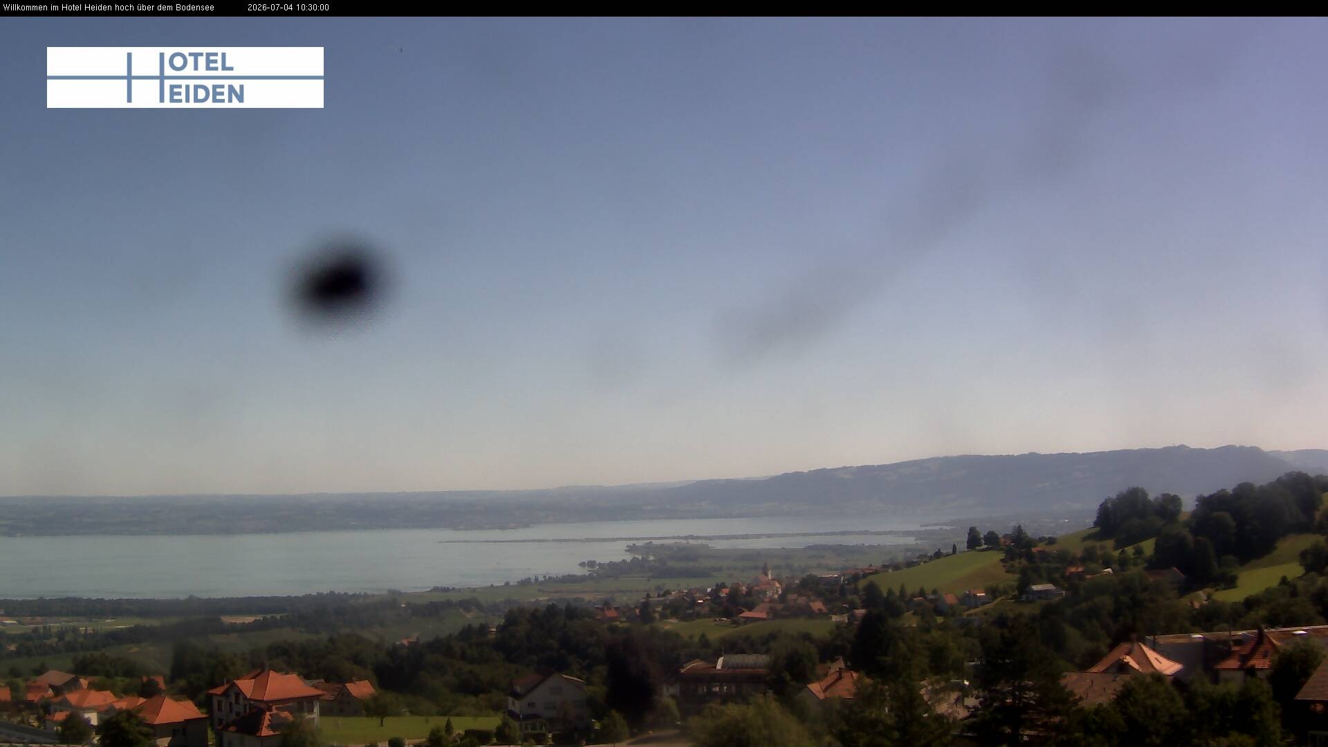 Archived image Webcam Heiden - View of Lake Constance