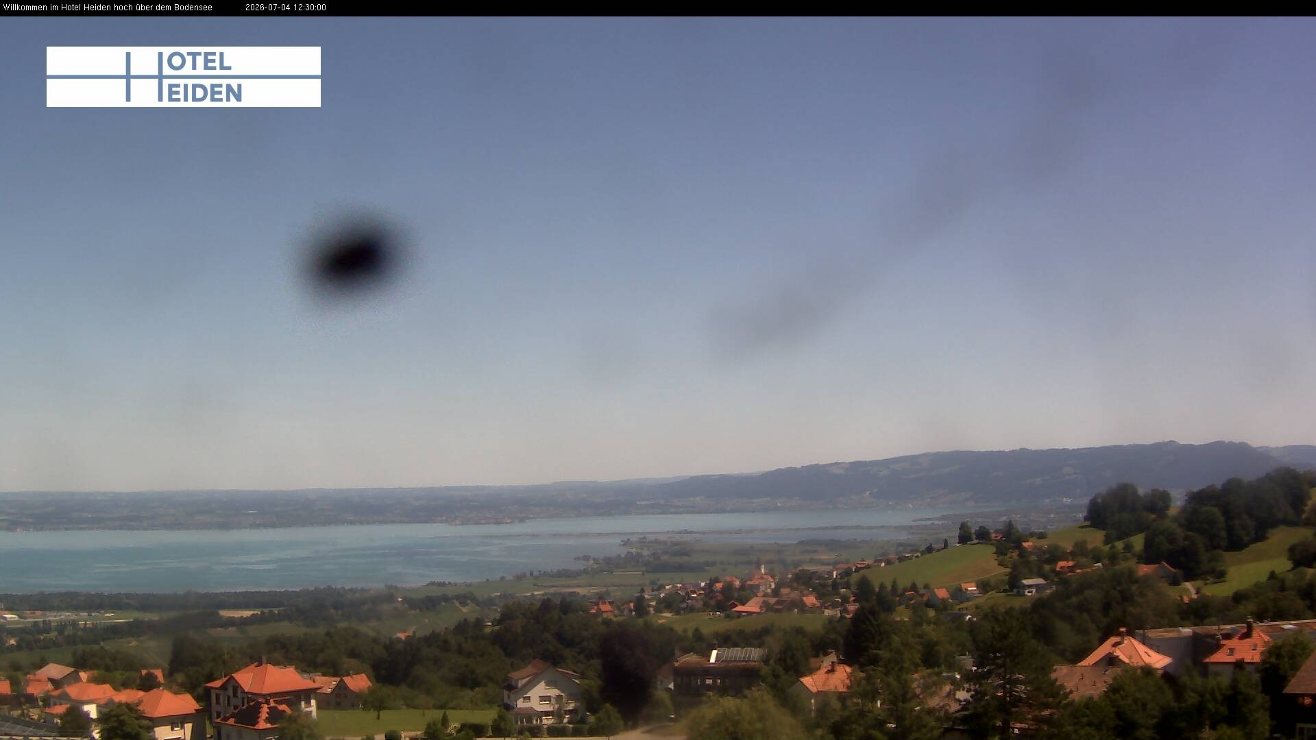 Archived image Webcam Heiden - View of Lake Constance