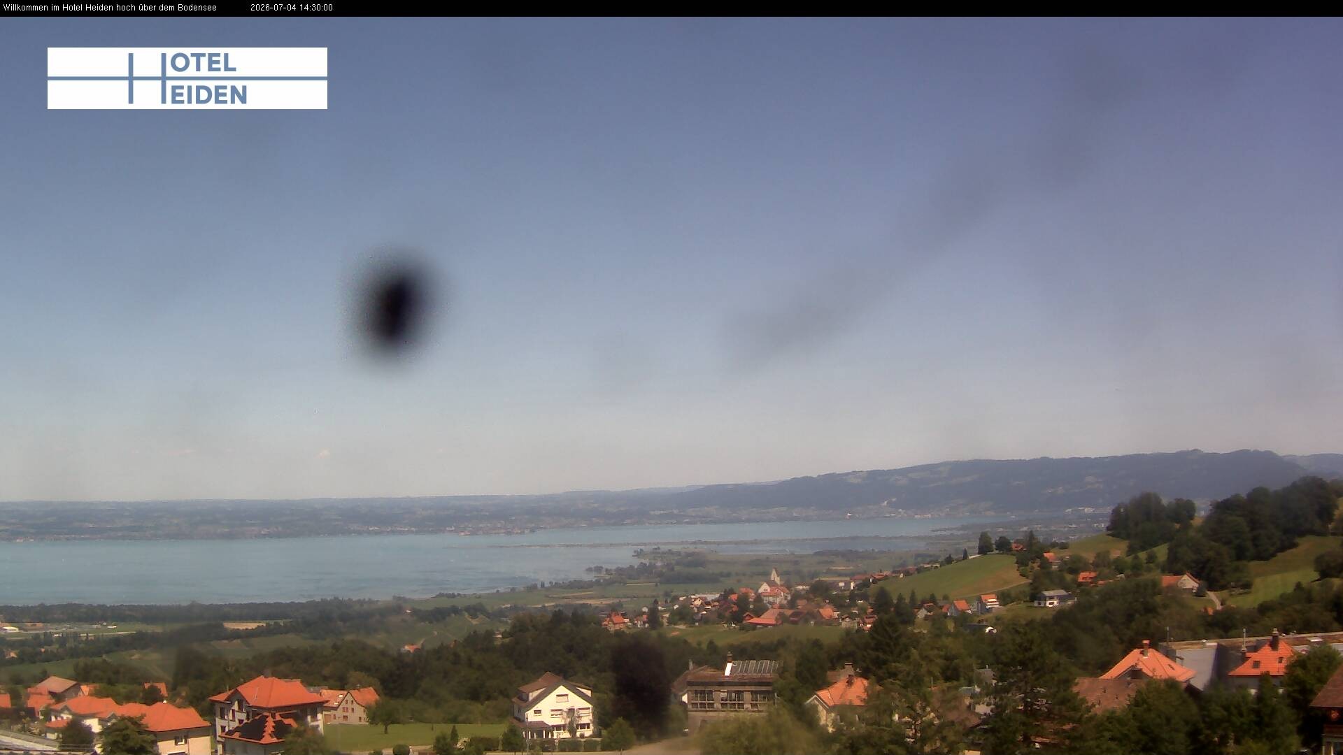 Archived image Webcam Heiden - View of Lake Constance