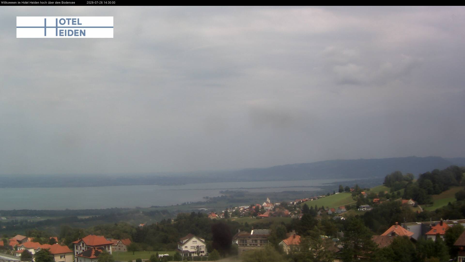 Archived image Webcam Heiden - View of Lake Constance
