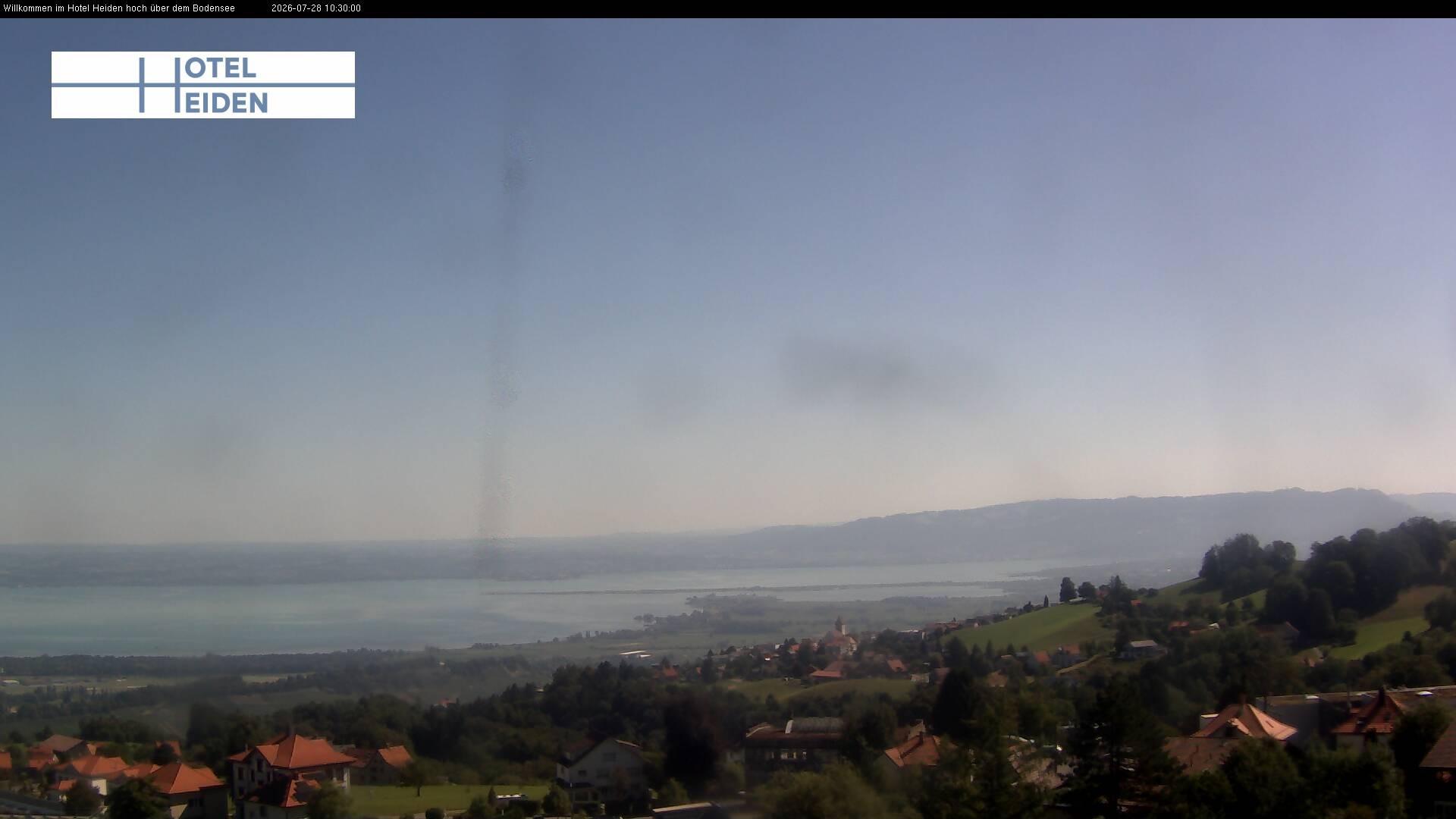 Archiv Foto Webcam Heiden - Blick über den Bodensee