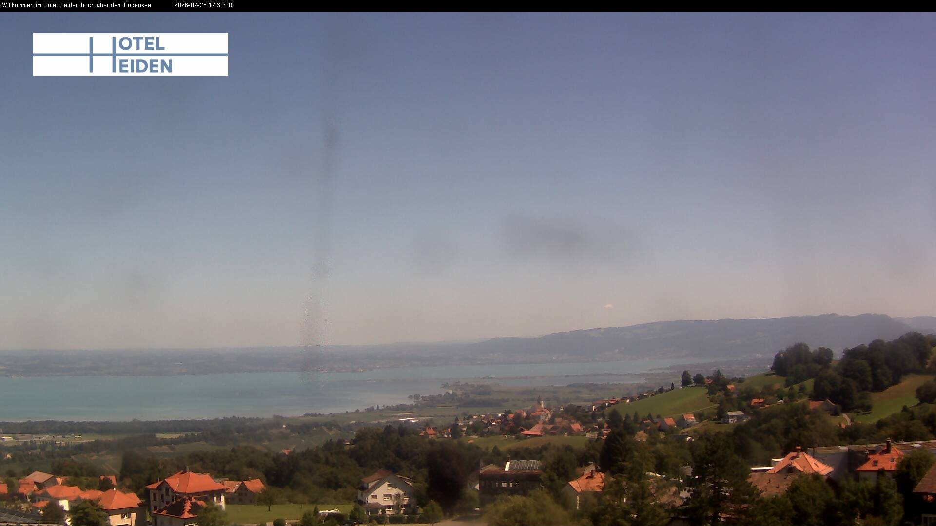 Archiv Foto Webcam Heiden - Blick über den Bodensee