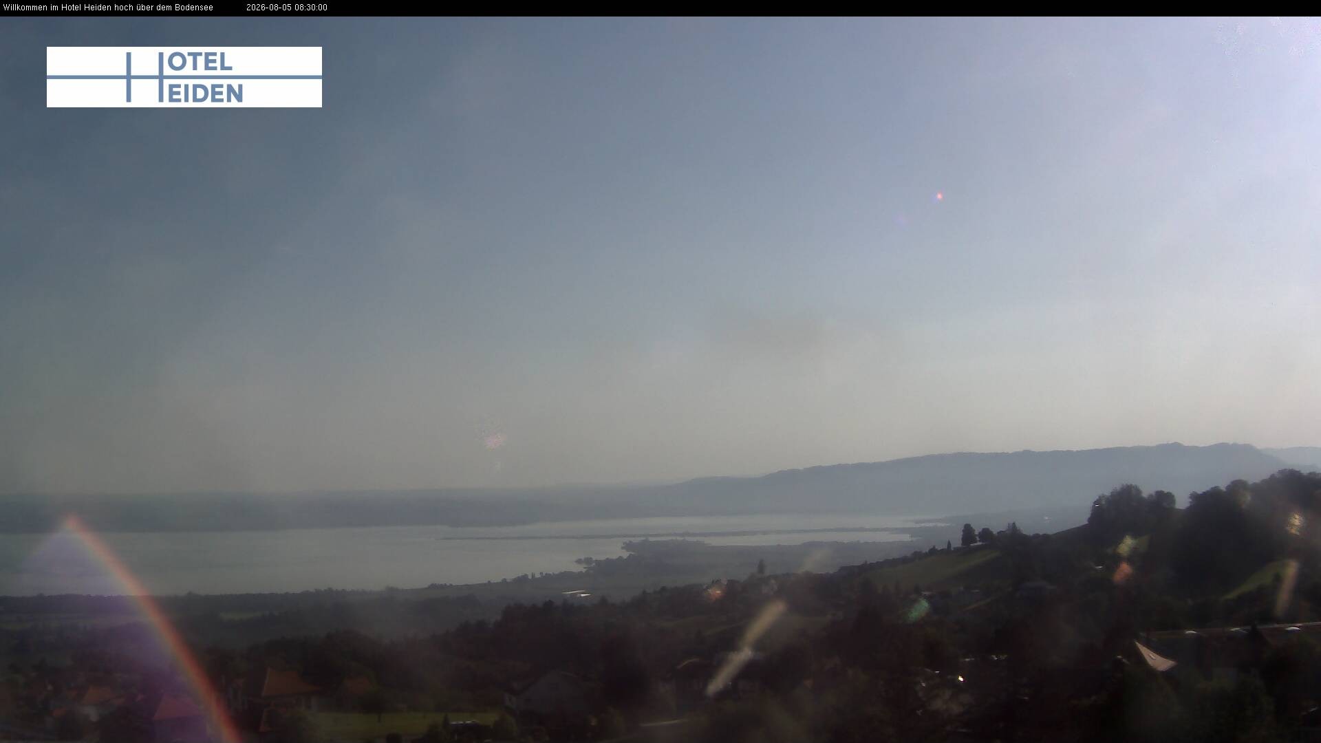 Archiv Foto Webcam Heiden - Blick über den Bodensee