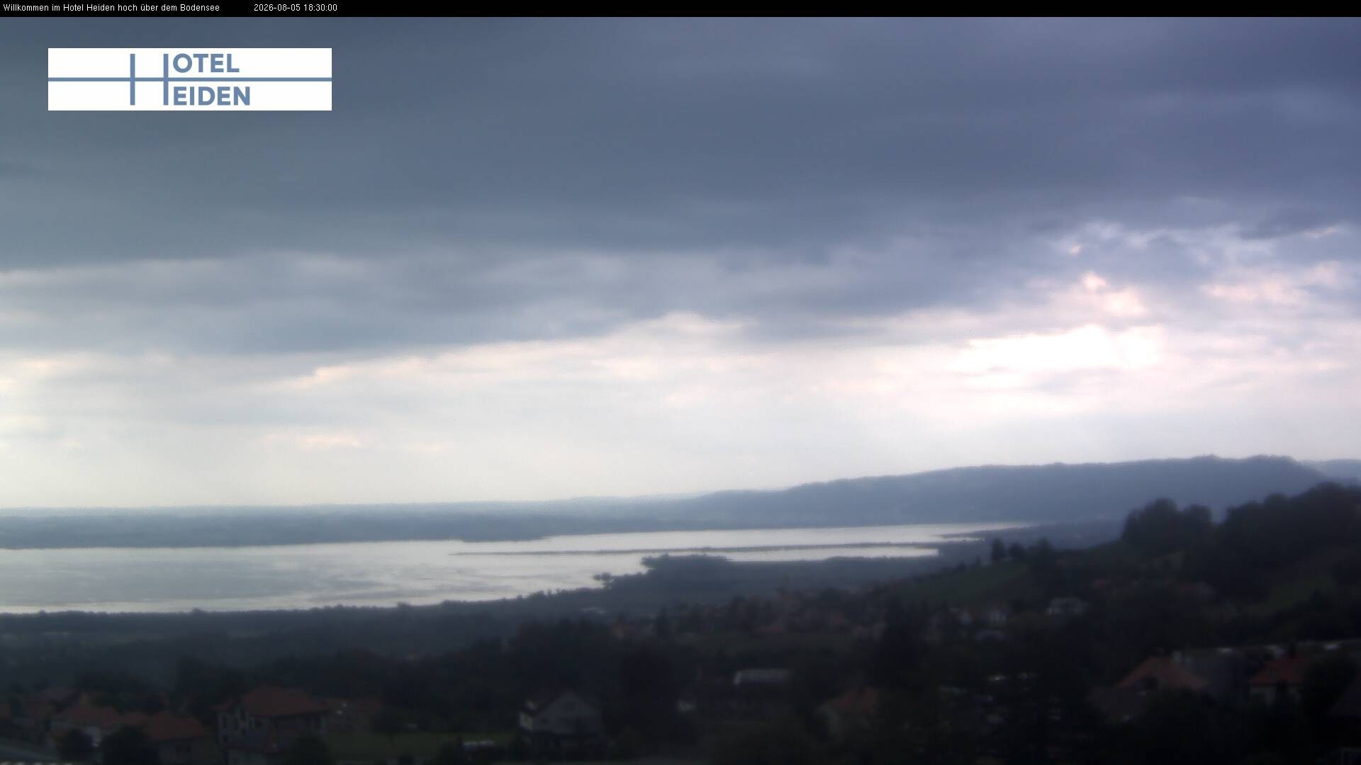 Archiv Foto Webcam Heiden - Blick über den Bodensee
