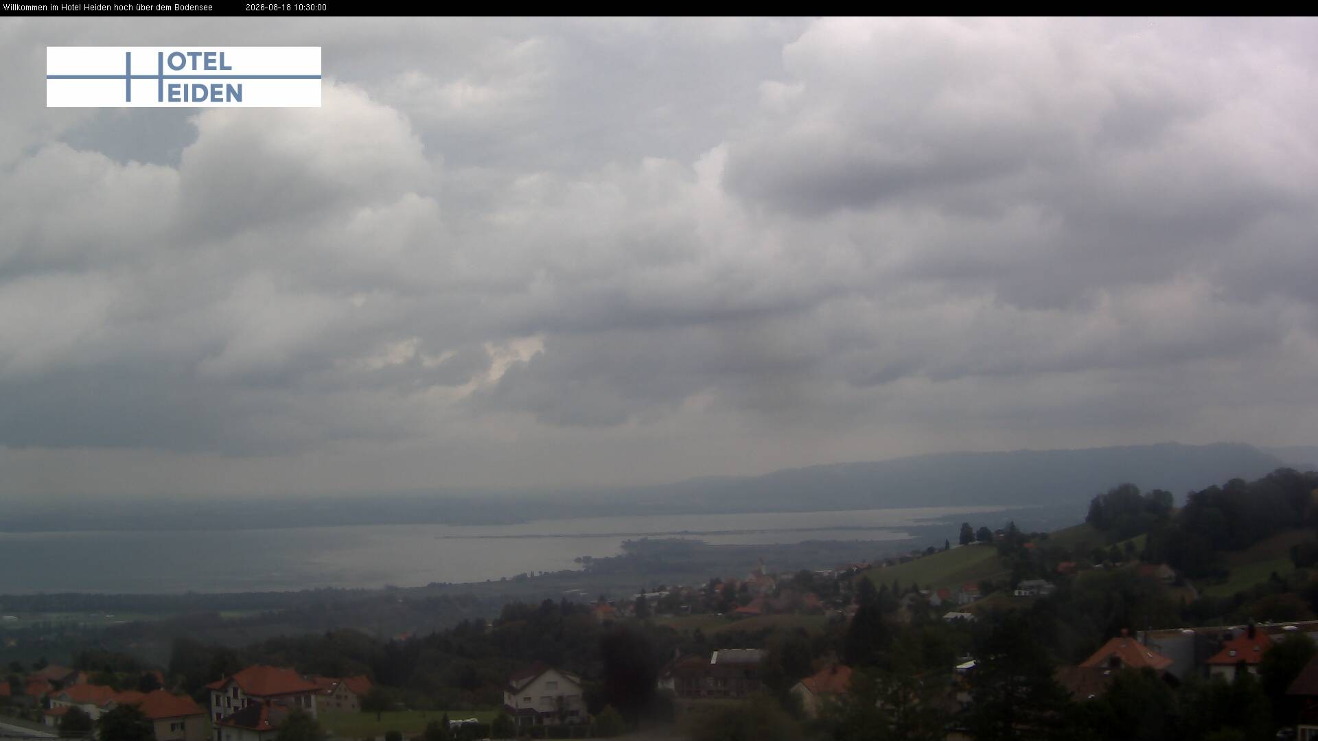 Archiv Foto Webcam Heiden - Blick über den Bodensee