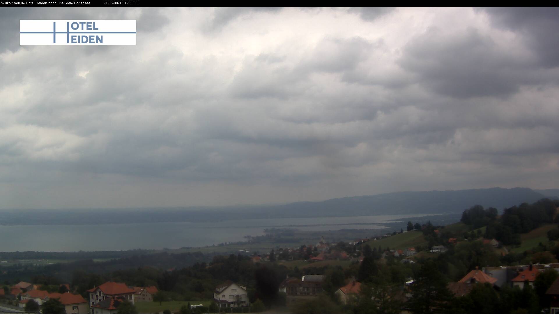 Archiv Foto Webcam Heiden - Blick über den Bodensee