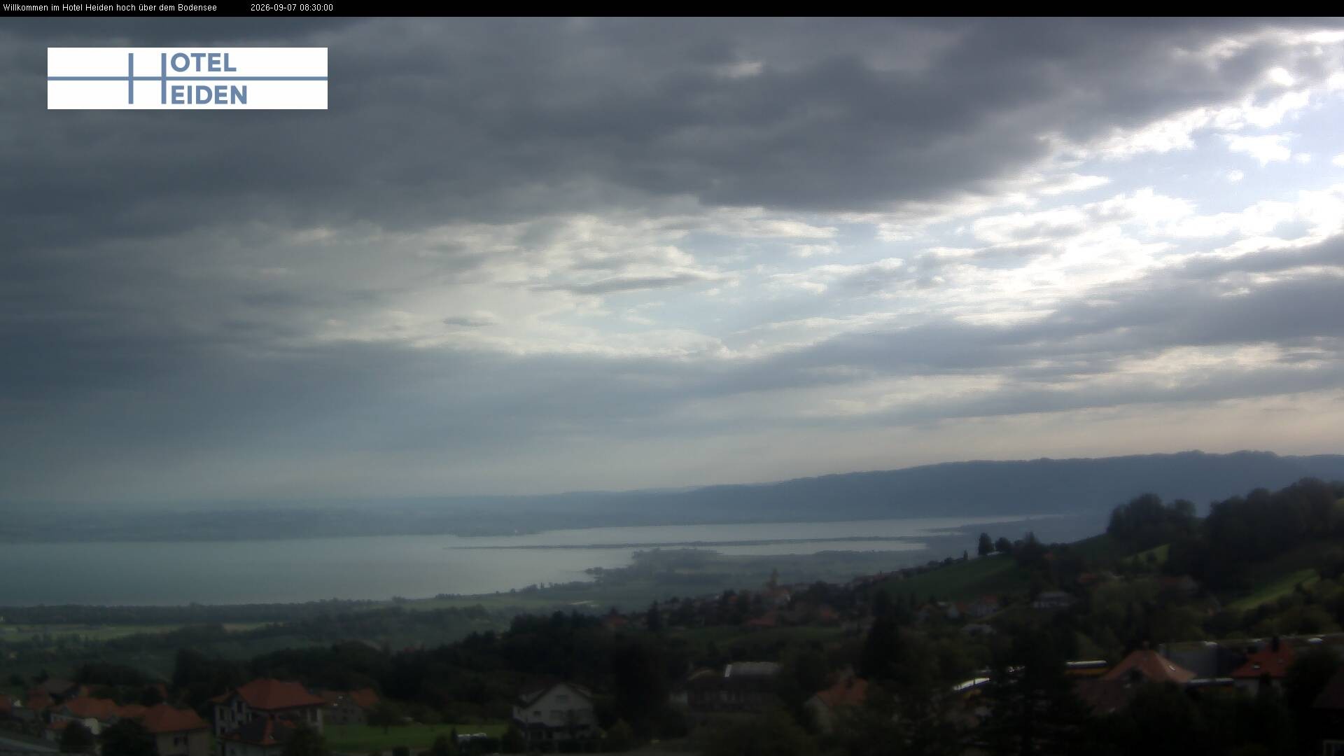 Archiv Foto Webcam Heiden - Blick über den Bodensee