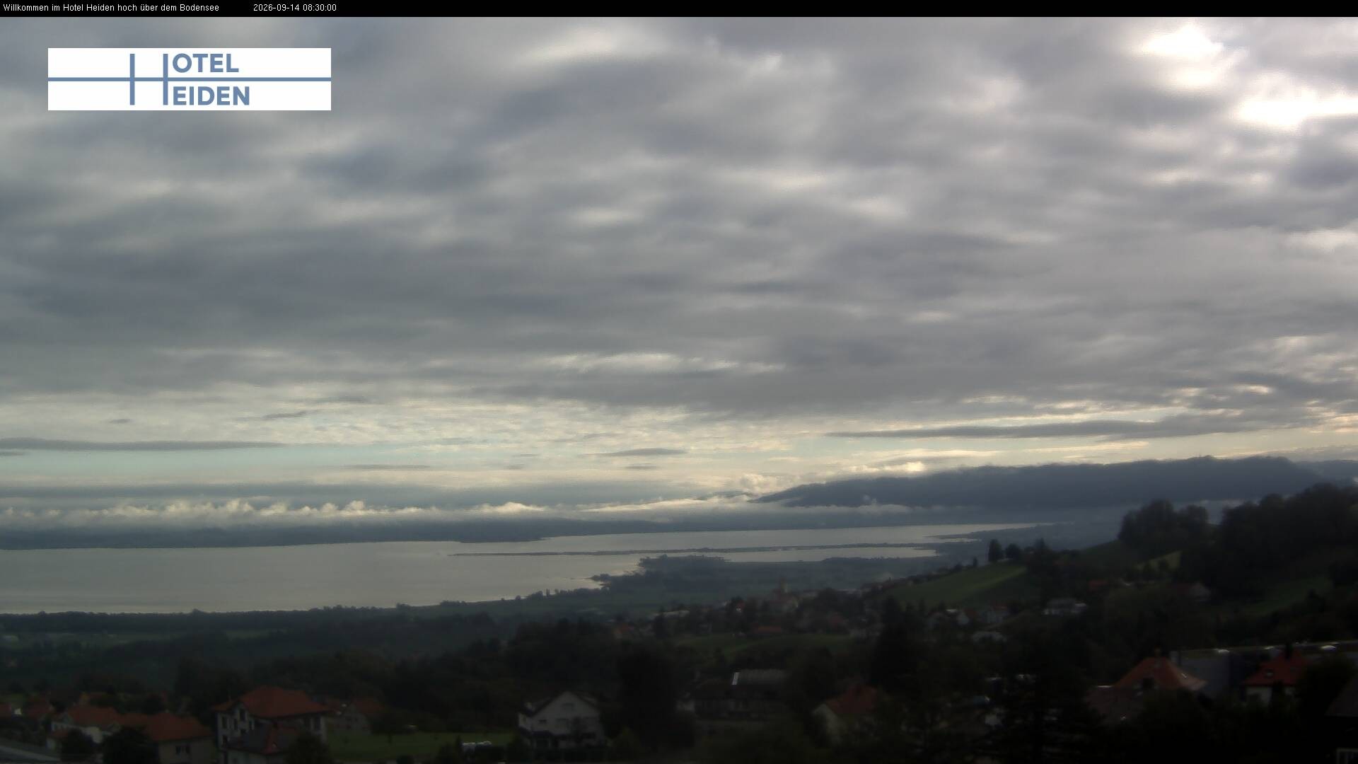 Archiv Foto Webcam Heiden - Blick über den Bodensee