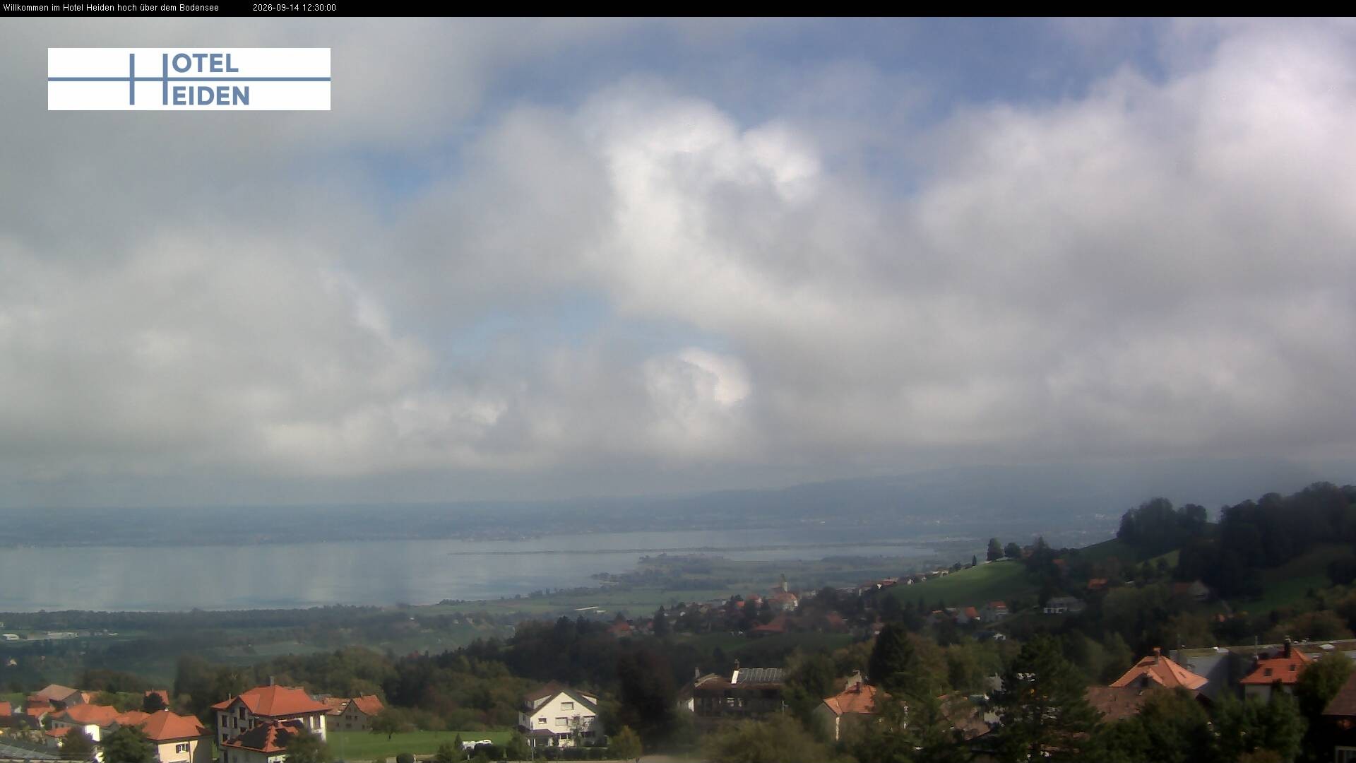 Archiv Foto Webcam Heiden - Blick über den Bodensee