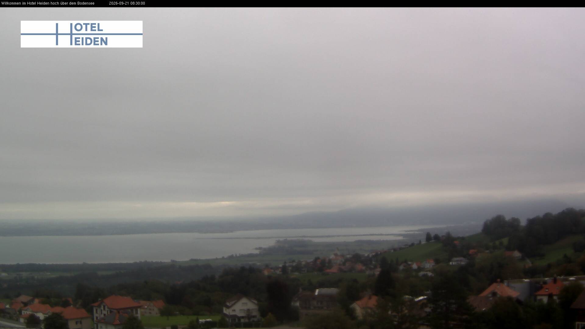 Archiv Foto Webcam Heiden - Blick über den Bodensee