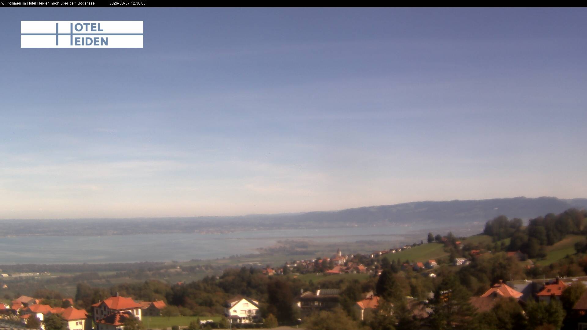 Archiv Foto Webcam Heiden - Blick über den Bodensee