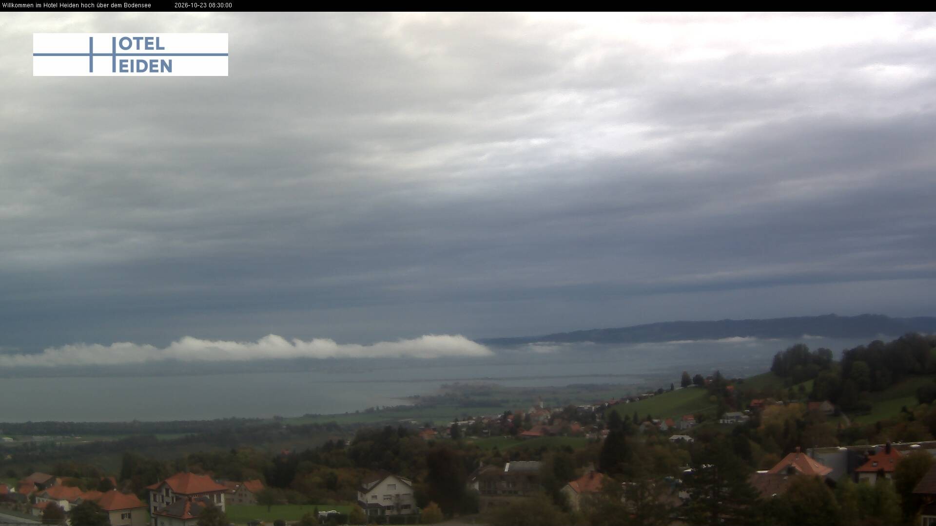Archived image Webcam Heiden - View of Lake Constance