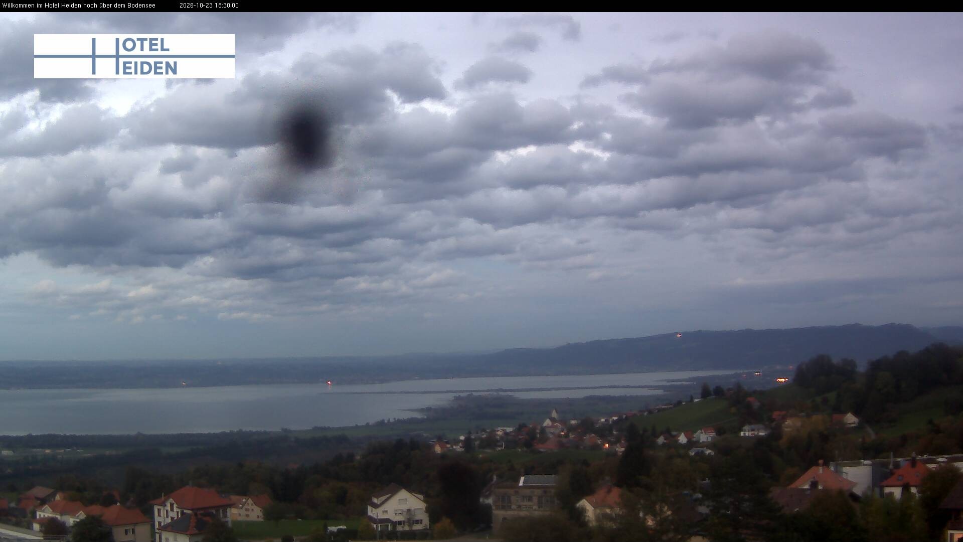 Archived image Webcam Heiden - View of Lake Constance