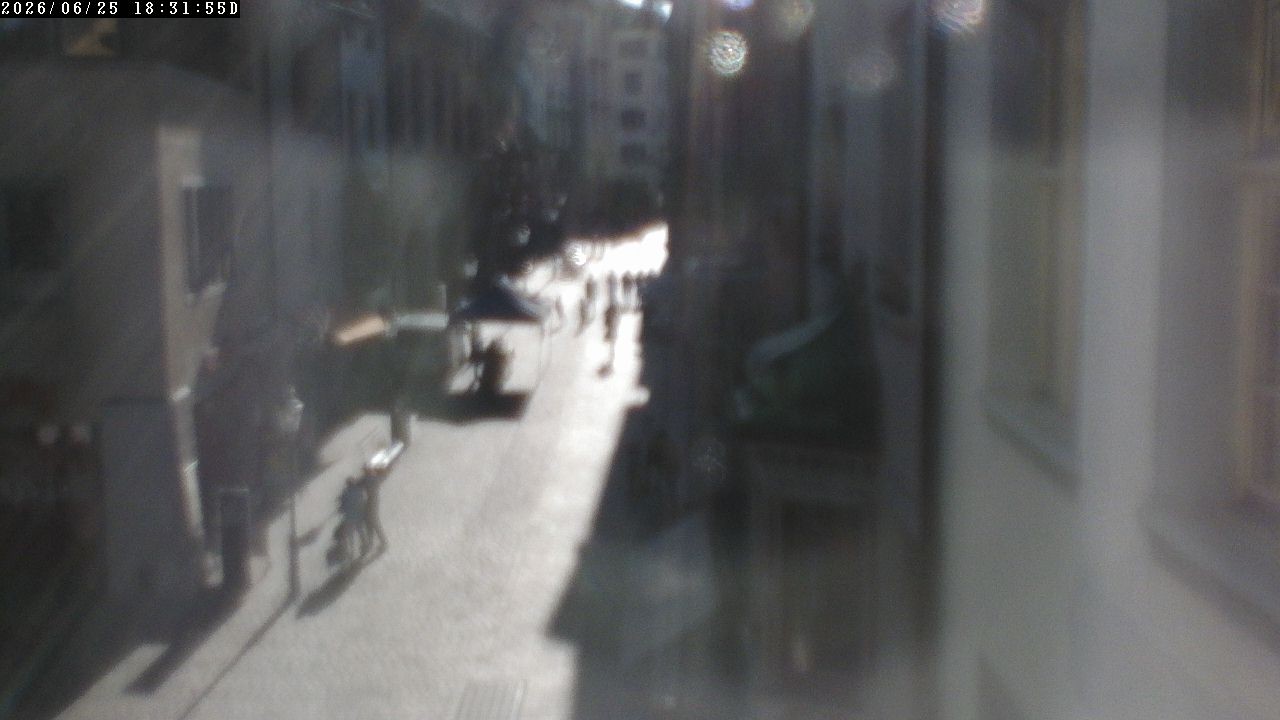 Archiv Foto Webcam Schaffhausen: Blick in die Vordergasse