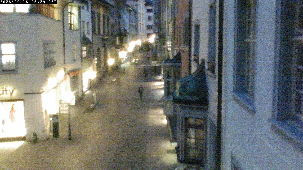 Archiv Foto Webcam Schaffhausen: Blick in die Vordergasse