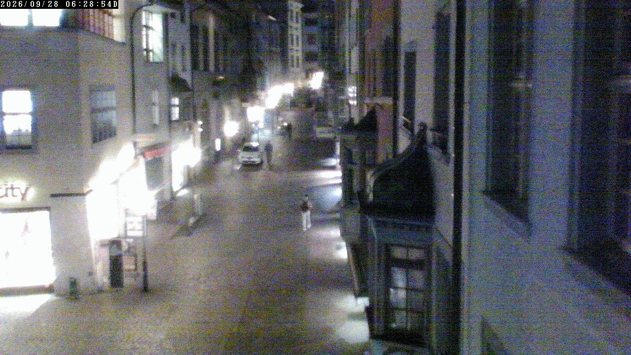 Archiv Foto Webcam Schaffhausen: Blick in die Vordergasse