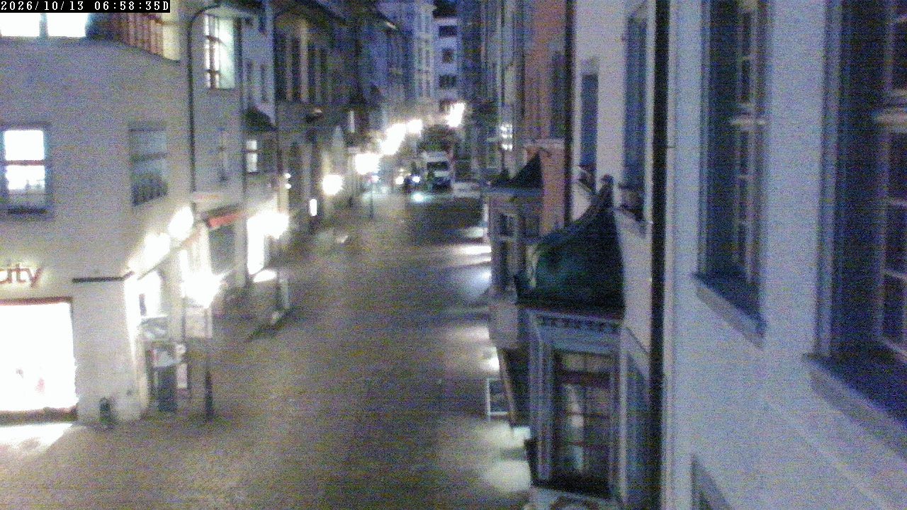 Archiv Foto Webcam Schaffhausen: Blick in die Vordergasse